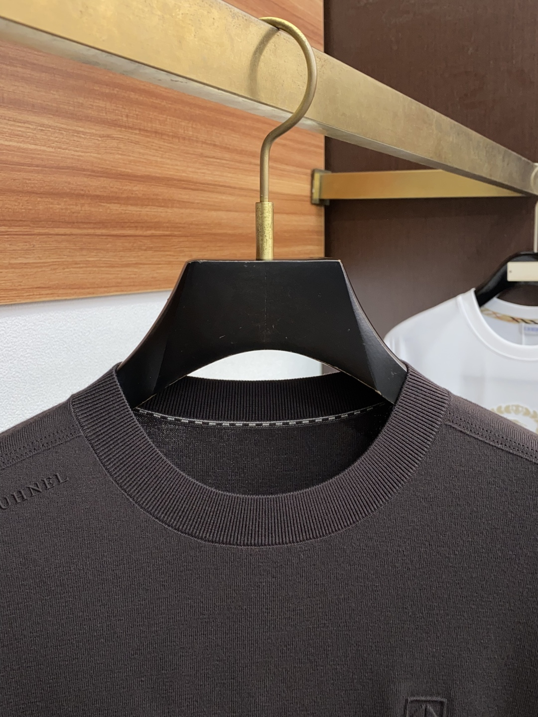  剪刀 家族男士高端简约圆领加厚针织毛衣短袖 ，香港洋行渠道货，纯正血统品质，25年秋冬 新款，经典王牌