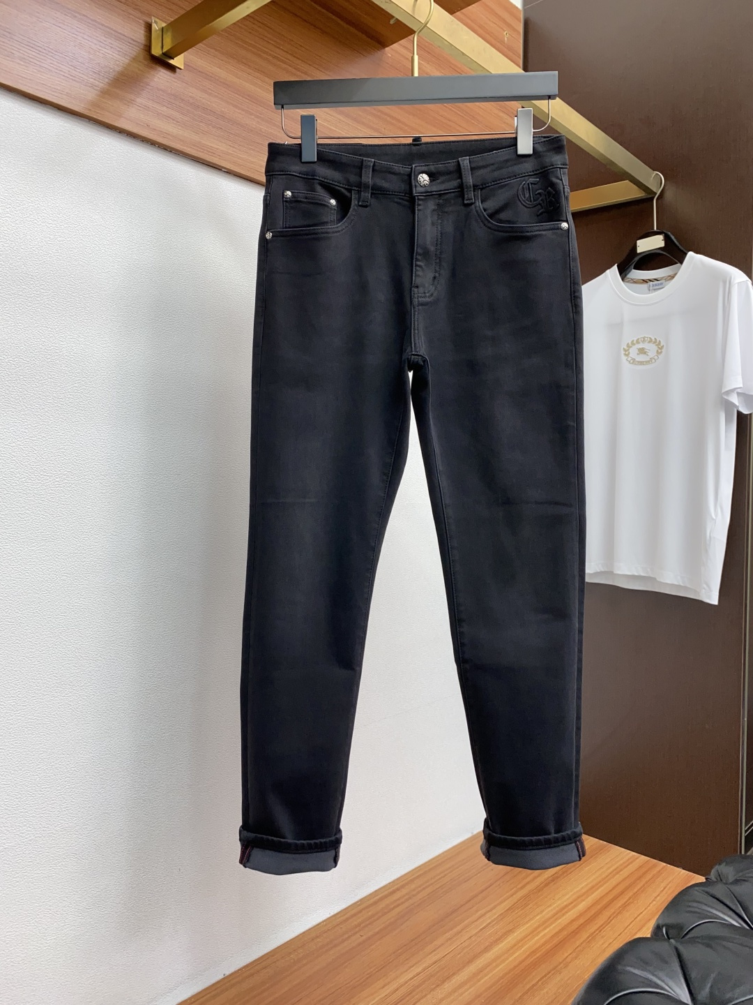  克罗心 25ss秋冬新款 男士小直筒原单 牛仔裤 秋冬新款超柔软，弹力面料，复杂的手工艺叠加，任何一个