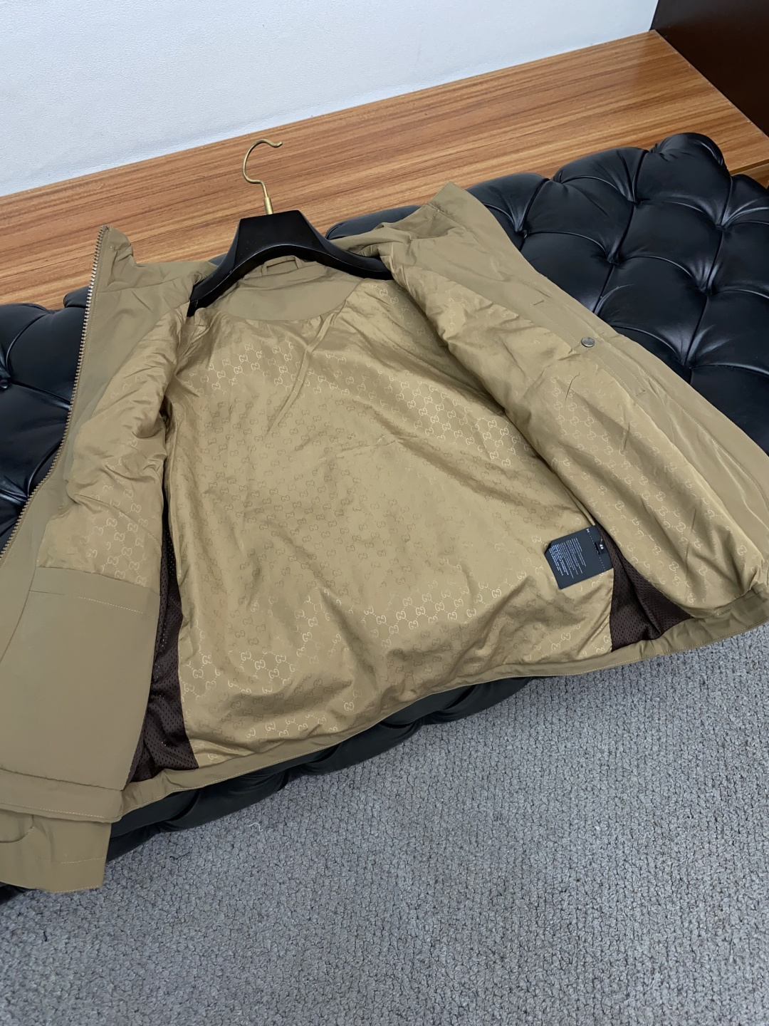 古奇 官网同款，提前发售 2025ss秋冬 新款男士夹克外套，原单高端版本 专柜定制面料 透气舒适度高，