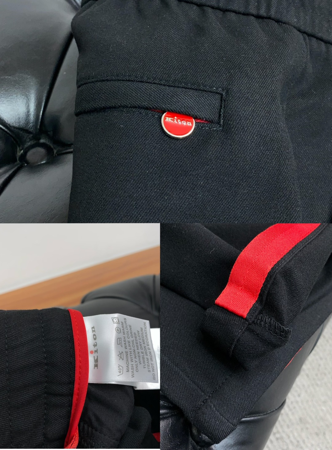  kiton 2025SS早秋冬新品 原单羊毛面料男士运动休闲裤 每季必出的类型，无需质疑的热卖王牌单品