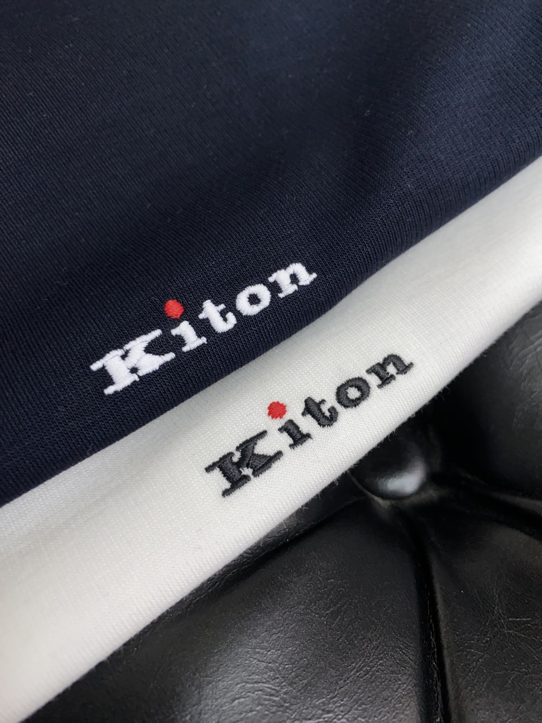  kiton 2025秋冬专柜新款 时尚休闲打底衫长袖 定制高织高密纯棉 暖序织柔 进口定制针织面面料，