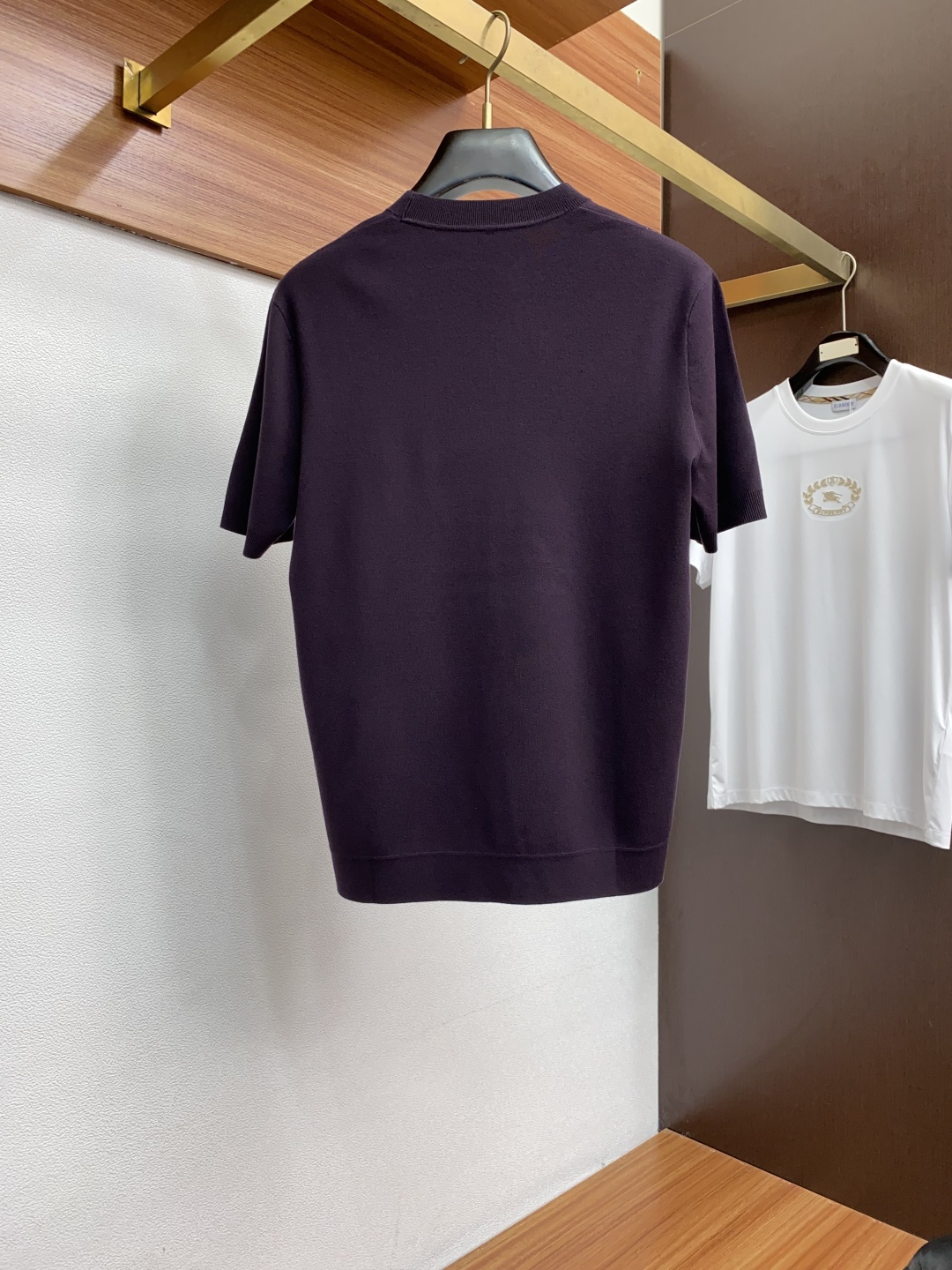  罗意威 家族男士高端简约圆领针织毛衣短袖 ，香港洋行渠道货，纯正血统品质，25年秋冬 新款，经典王牌系