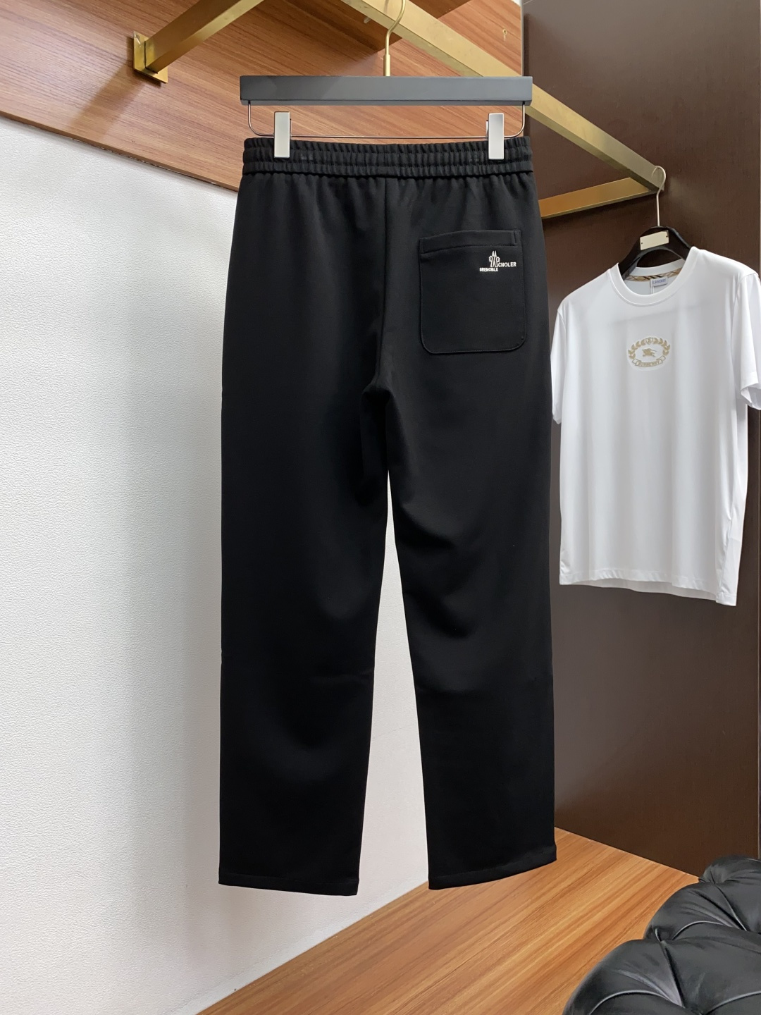  蒙口 2025SS早秋冬新品 丝光加厚纯棉面料男士运动休闲裤 每季必出的类型，无需质疑的热卖王牌单品，