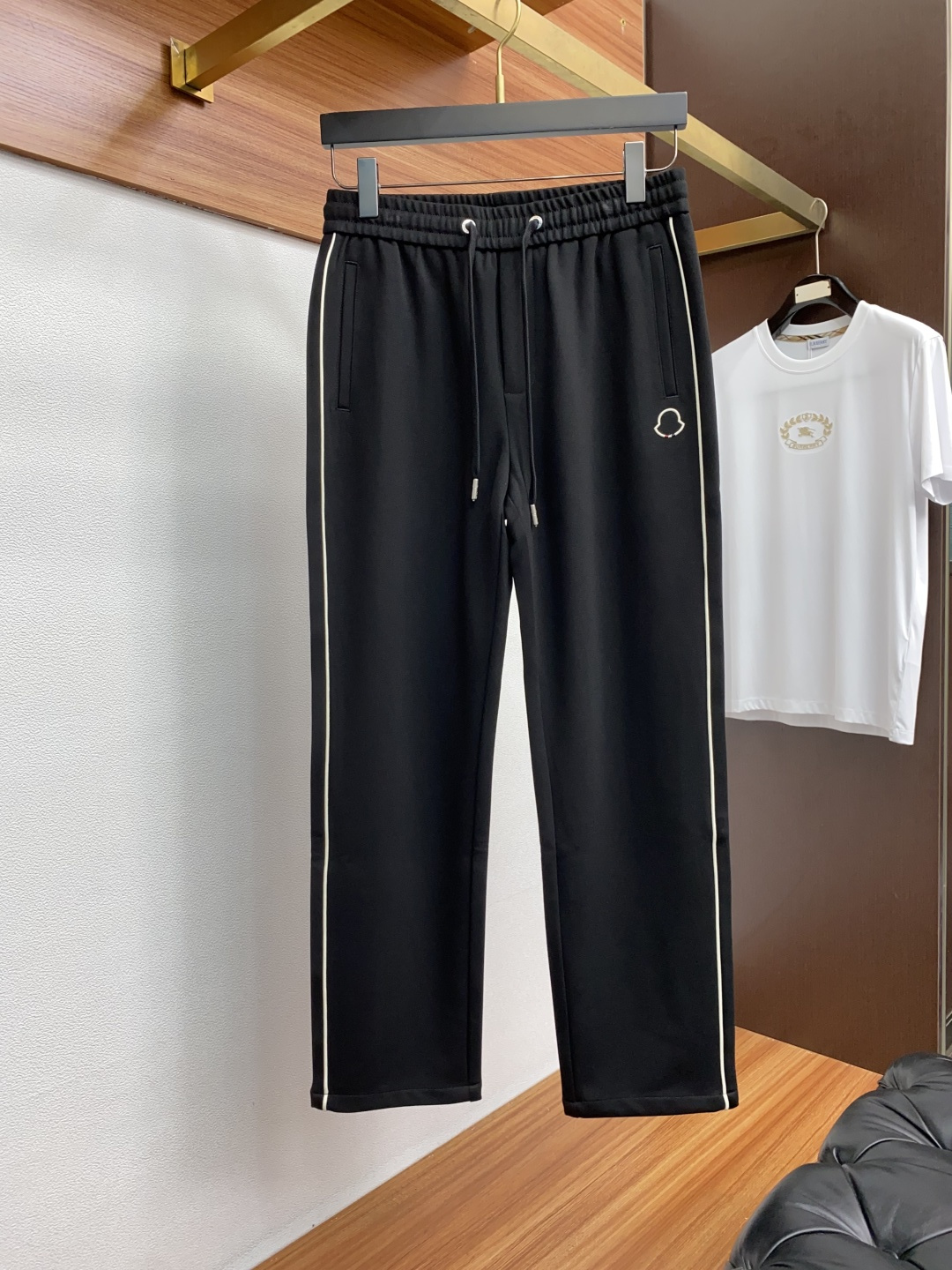  蒙口 2025SS早秋冬新品 丝光加厚纯棉面料男士运动休闲裤 每季必出的类型，无需质疑的热卖王牌单品，