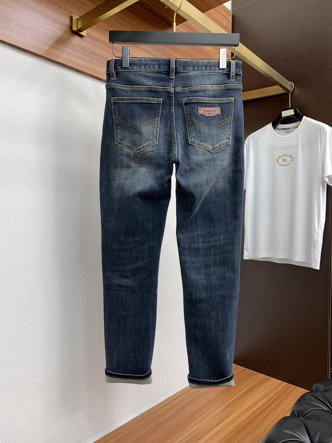  Pss秋冬 新款 男士小直筒原单 牛仔裤 秋冬新款超柔软，弹力面料，复杂的手工艺叠加，任何一个洗水环节