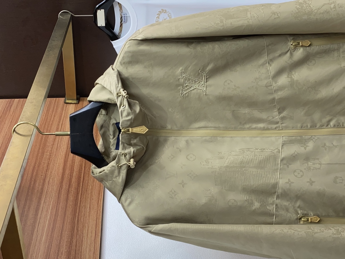 Louis Vuitton 2025 Women's Monogram Windbreaker Jacket, Beige, M-3XL 3 cmp i1755125268450 135 0 1