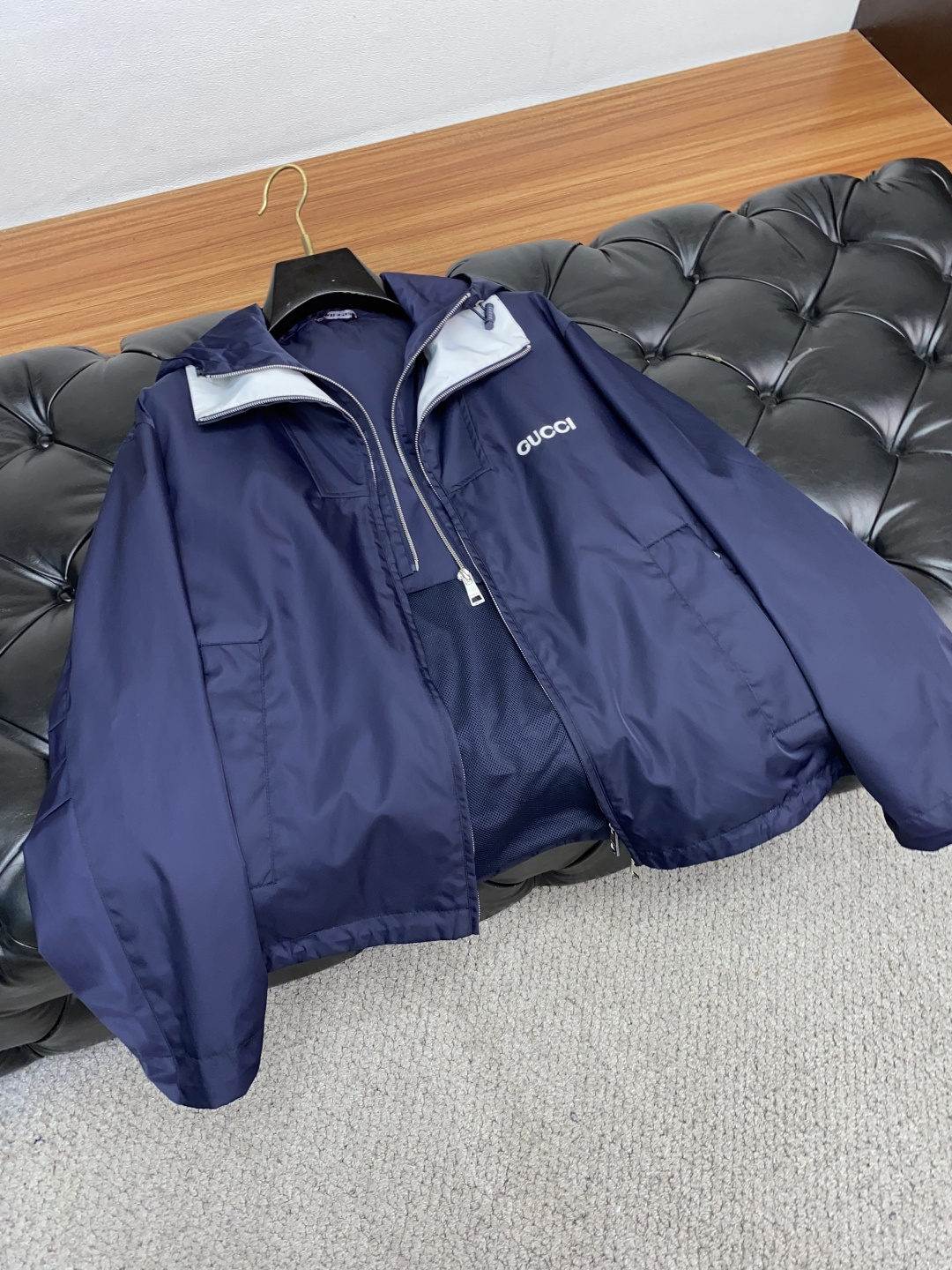  古奇 25ss最新品 经典夹克外套，设计帅气有型！百搭必备单品，时尚潮牌， 轻松营造酷帅氛围感 ，高级