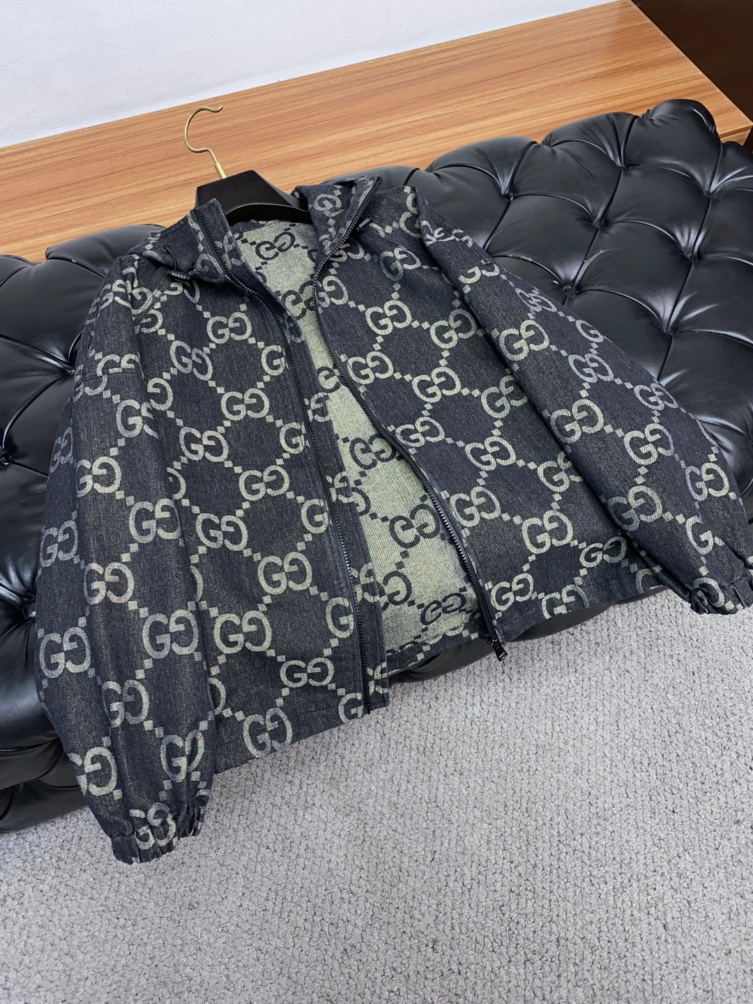  古奇 25ss最新品 经典夹克外套，设计帅气有型！百搭必备单品，时尚潮牌， 轻松营造酷帅氛围感 ，高级