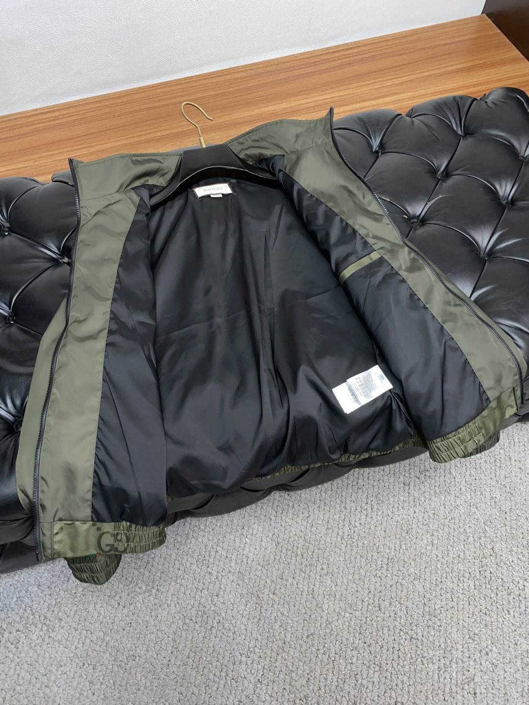  古奇 25ss最新品 经典夹克外套，设计帅气有型！百搭必备单品，时尚潮牌， 轻松营造酷帅氛围感 ，高级