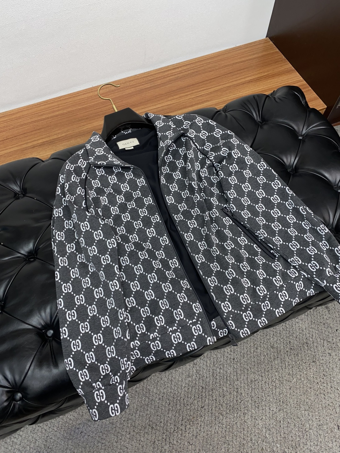 古奇 25ss最新品 经典夹克外套，设计帅气有型！百搭必备单品，时尚潮牌， 轻松营造酷帅氛围感 ，高级感