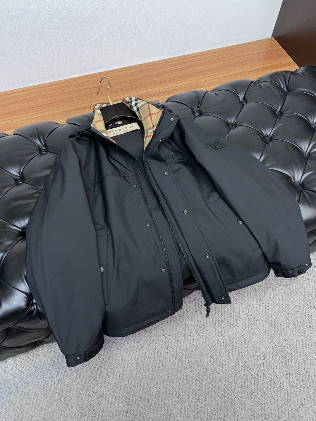 巴宝莉 2025年秋冬新款 官网 高端原厂代工出品，官方经典王牌单品！最新夹克外套 多明星穿搭示范款！！