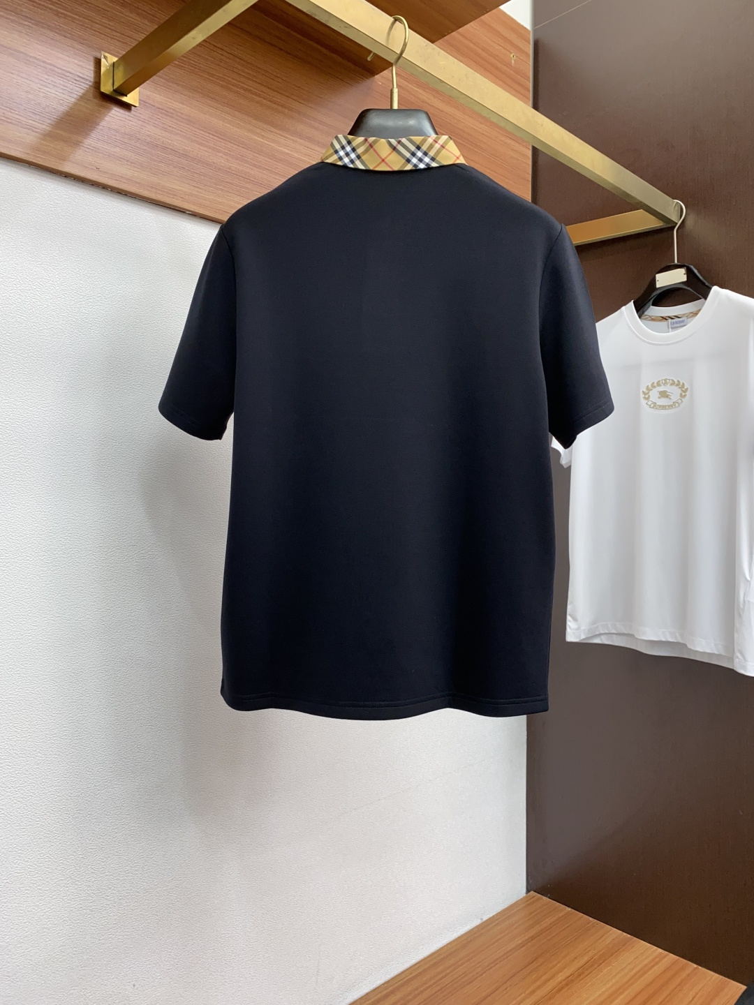  巴宝莉 家族男士高端简约圆领加厚莫代尔短袖Polo 香港洋行渠道货，纯正血统品质，25年秋冬 新款，经