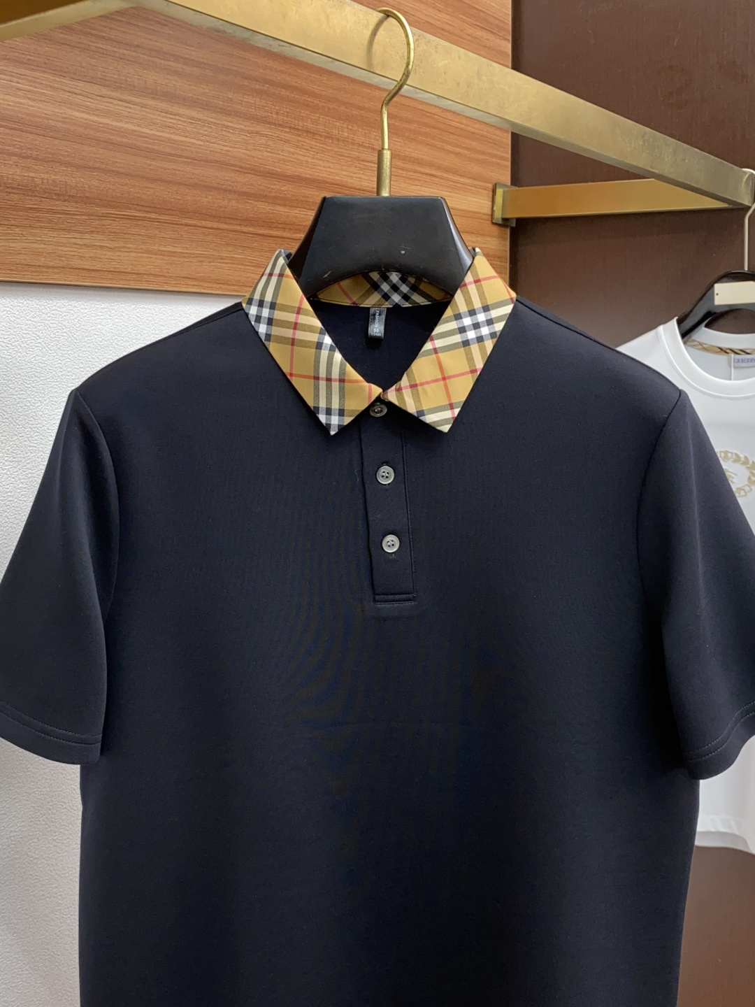  巴宝莉 家族男士高端简约圆领加厚莫代尔短袖Polo 香港洋行渠道货，纯正血统品质，25年秋冬 新款，经