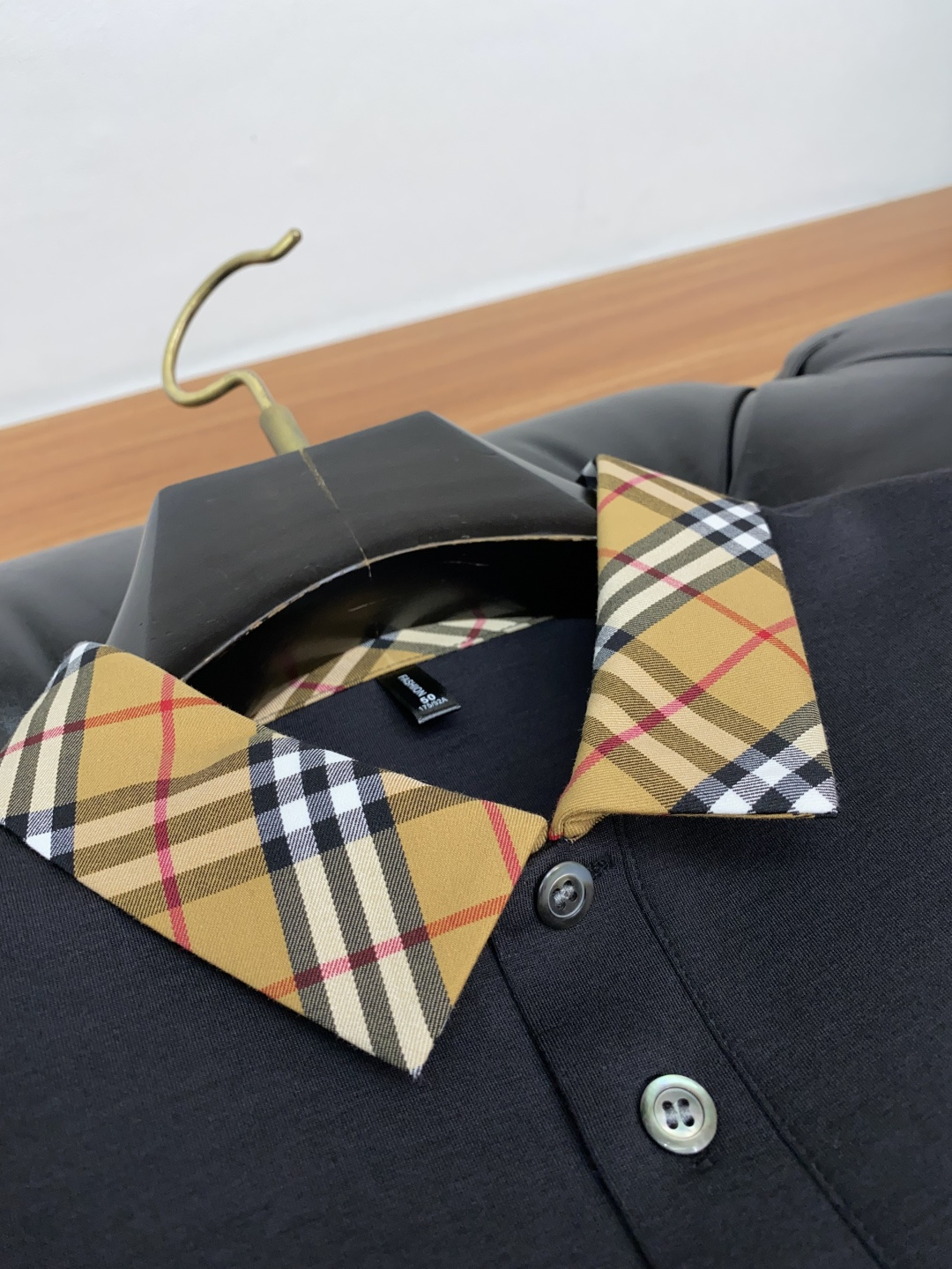  巴宝莉 家族男士高端简约圆领加厚莫代尔短袖Polo 香港洋行渠道货，纯正血统品质，25年秋冬 新款，经