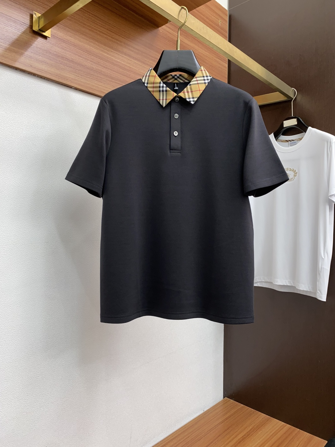  巴宝莉 家族男士高端简约圆领加厚莫代尔短袖Polo 香港洋行渠道货，纯正血统品质，25年秋冬 新款，经