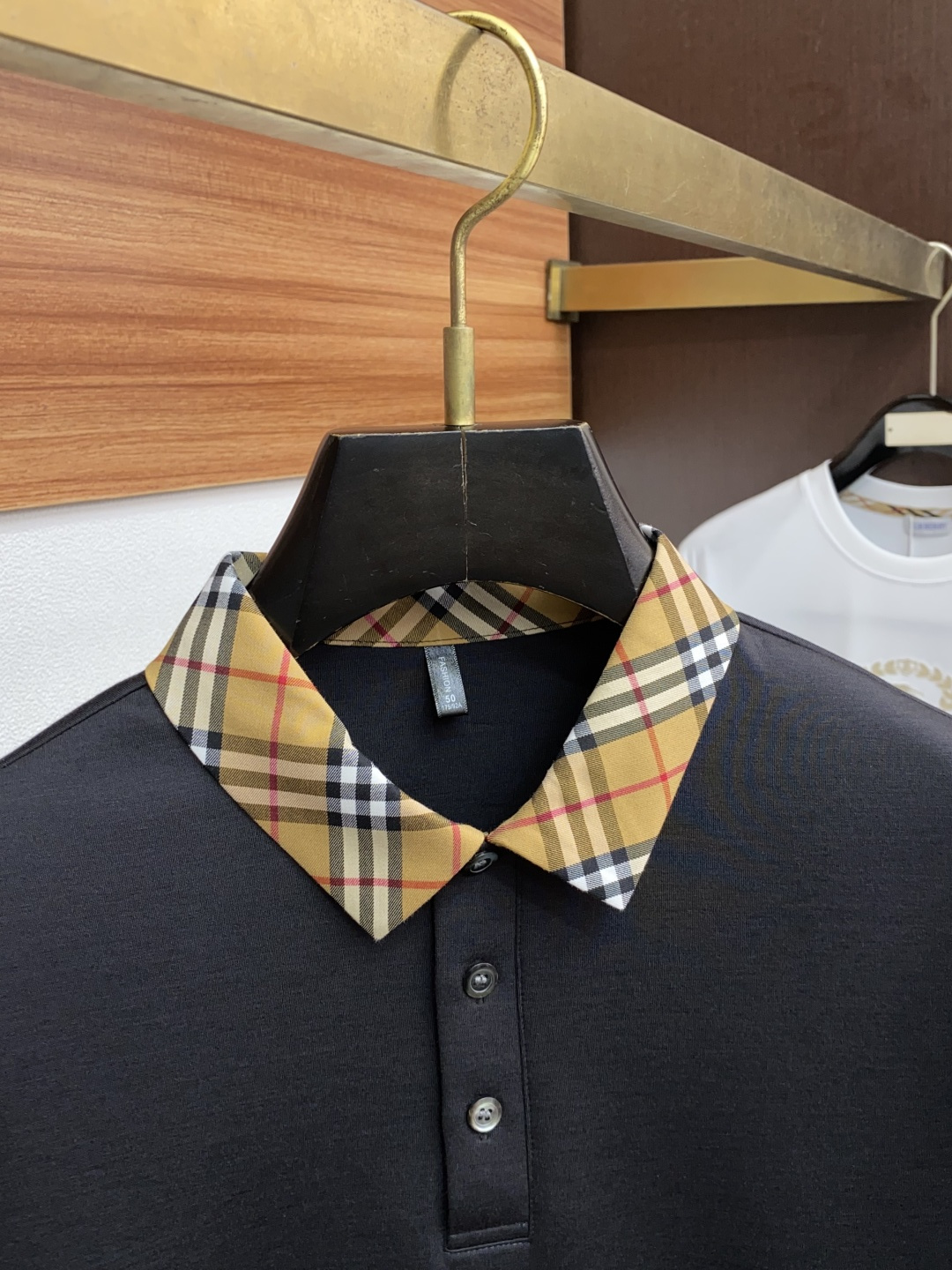  巴宝莉 家族男士高端简约圆领加厚莫代尔短袖Polo 香港洋行渠道货，纯正血统品质，25年秋冬 新款，经