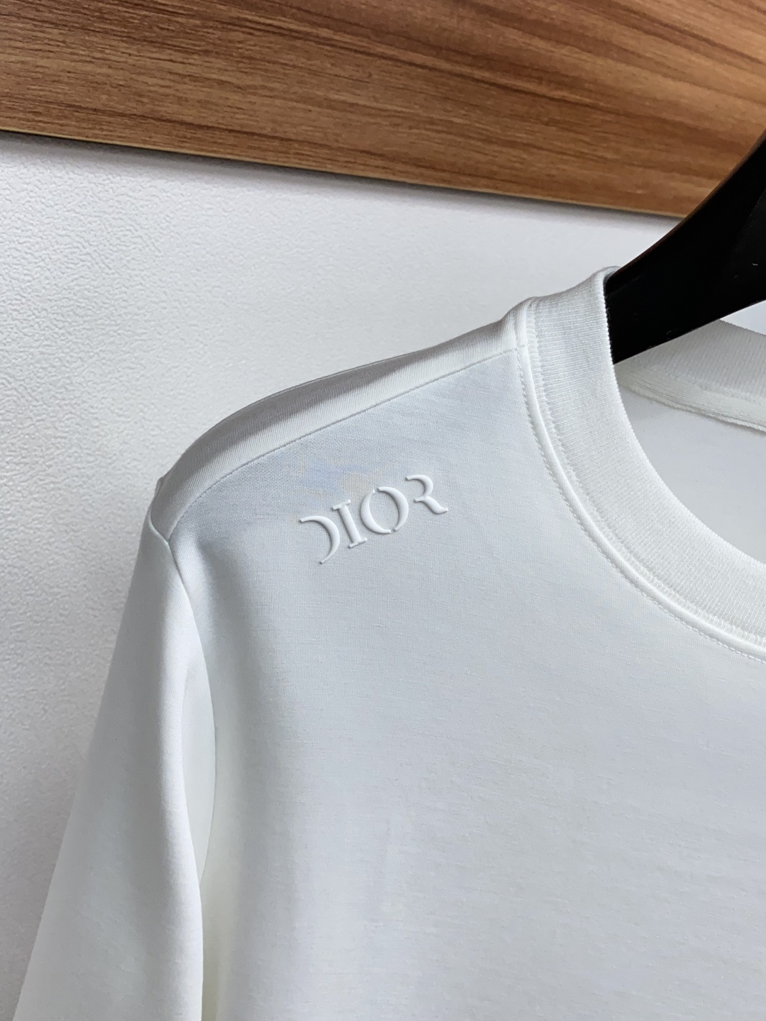  迪奥 家族男士高端简约圆领加厚莫代棉长袖 卫衣，香港洋行渠道货，纯正血统品质，25年秋冬 新款，经典王