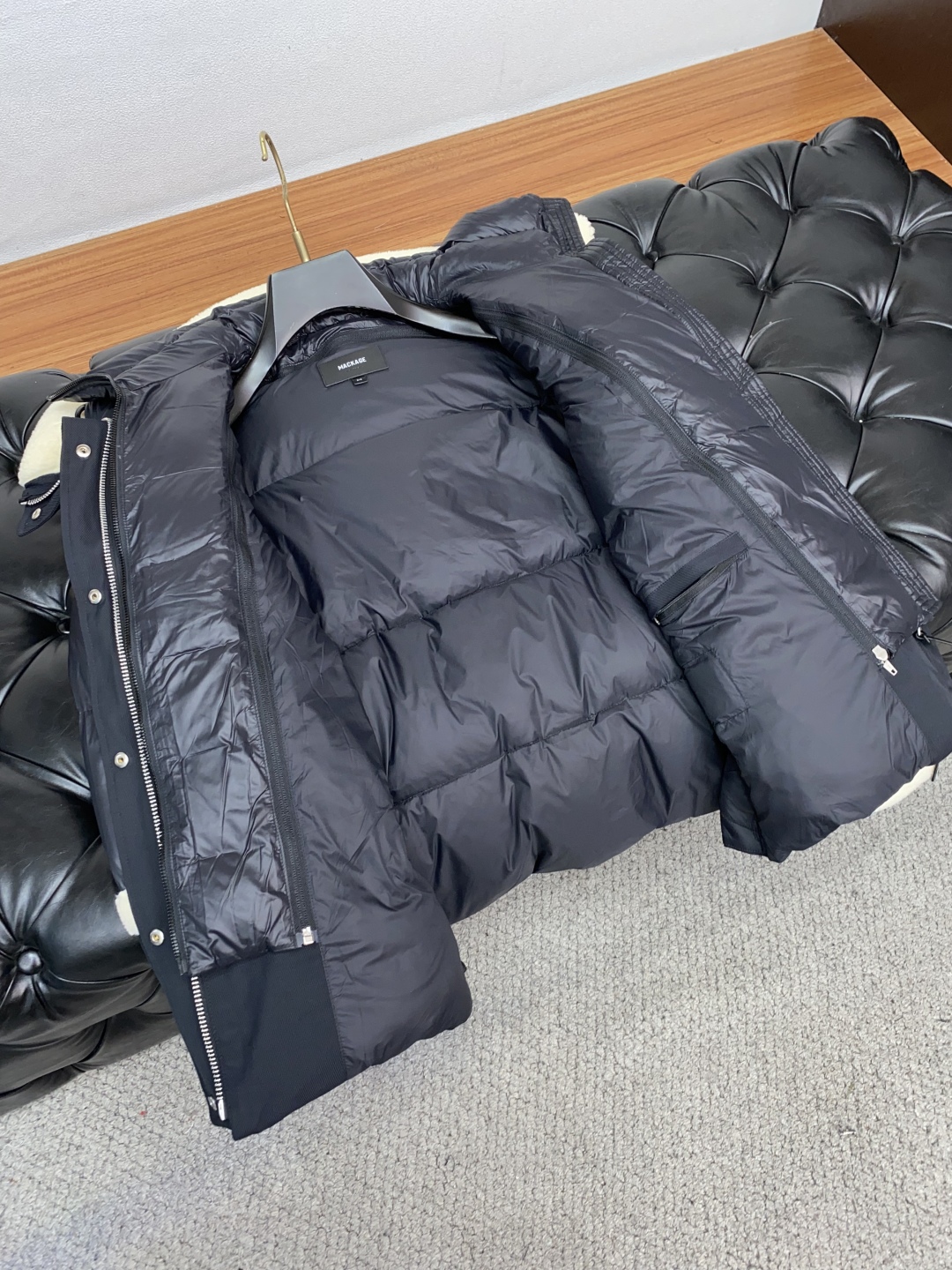女款 蒙口 秋冬新款羽绒服 原版11订制五金配件全进口原版定制 欢迎专柜对比 绝对的高品质 采用顶级90