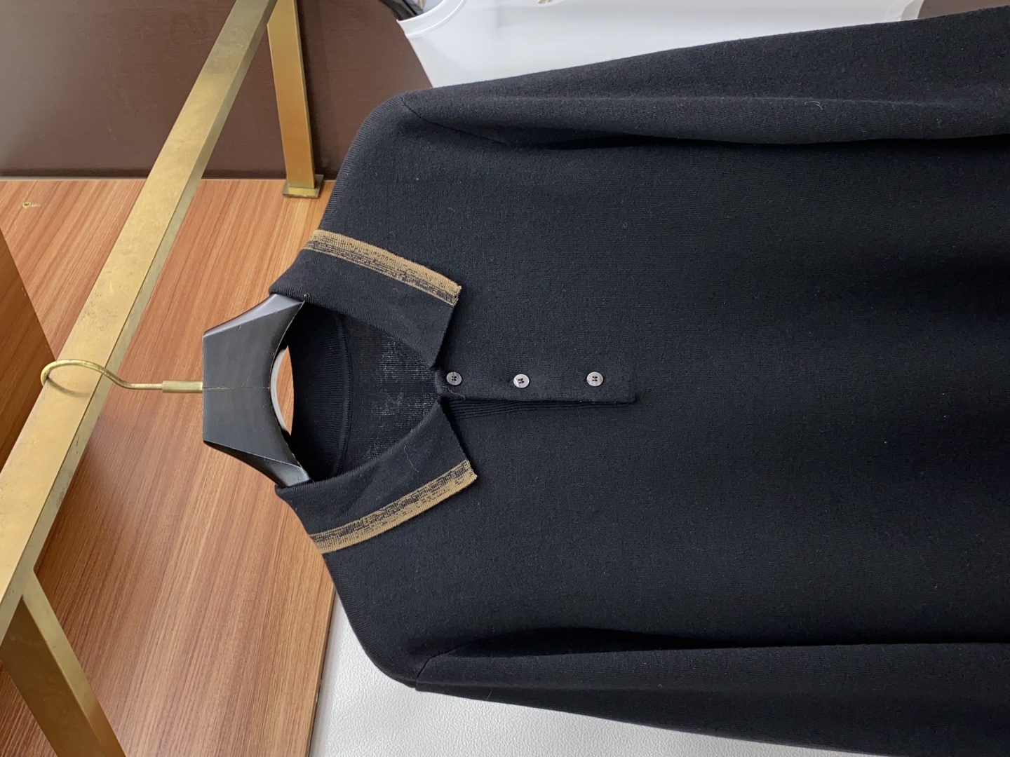Zegna Long Sleeve Wool Polo Shirt - Luxurious Comfort & Style 3 cmp i1755433551026 6271 0 1