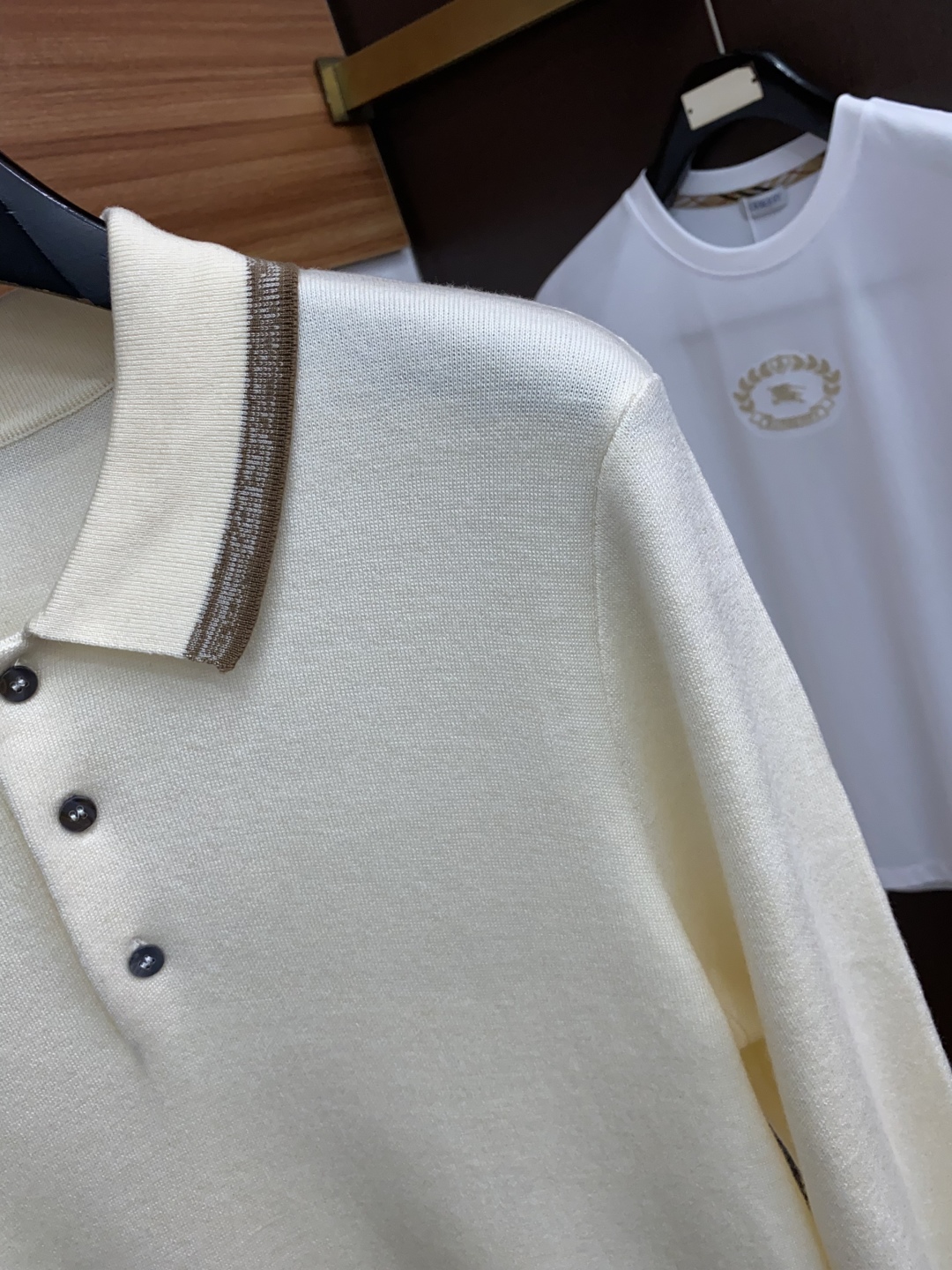 Zegna Long Sleeve Wool Polo Shirt - Luxurious Comfort & Style 4 cmp i1755433567860 8138 0 3