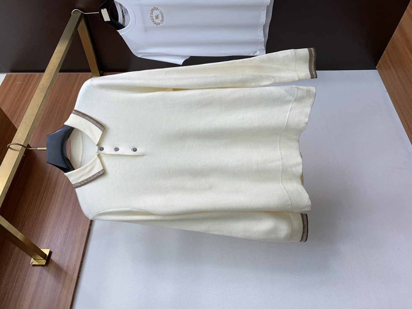 Zegna Long Sleeve Wool Polo Shirt - Luxurious Comfort & Style 1 cmp i1755433580301 5698 0 0