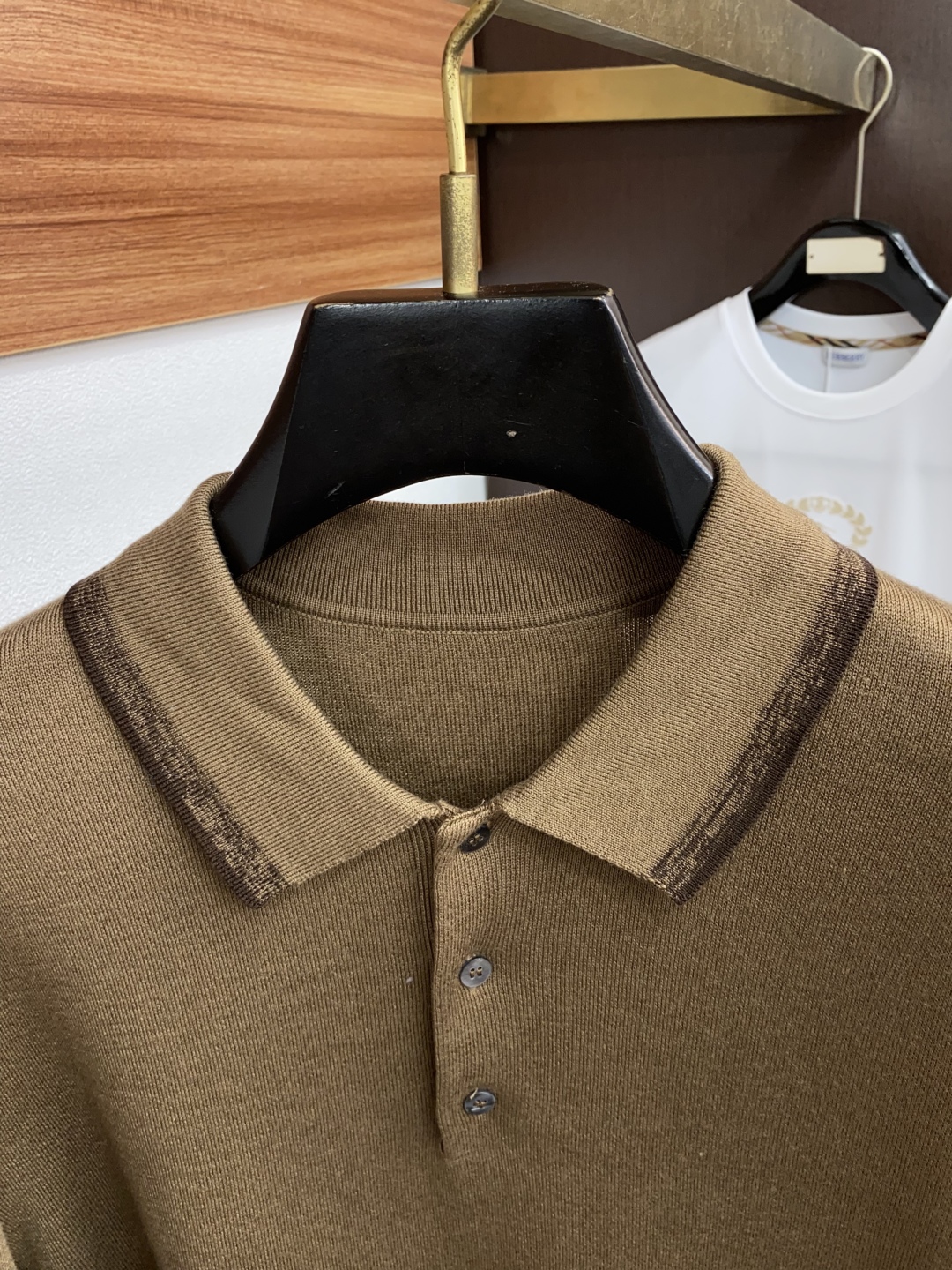 Zegna Wool Long Sleeve Polo Shirt - Comfortable, Warm & Anti-Pilling Material 4 cmp i1755433612608 7075 0 2