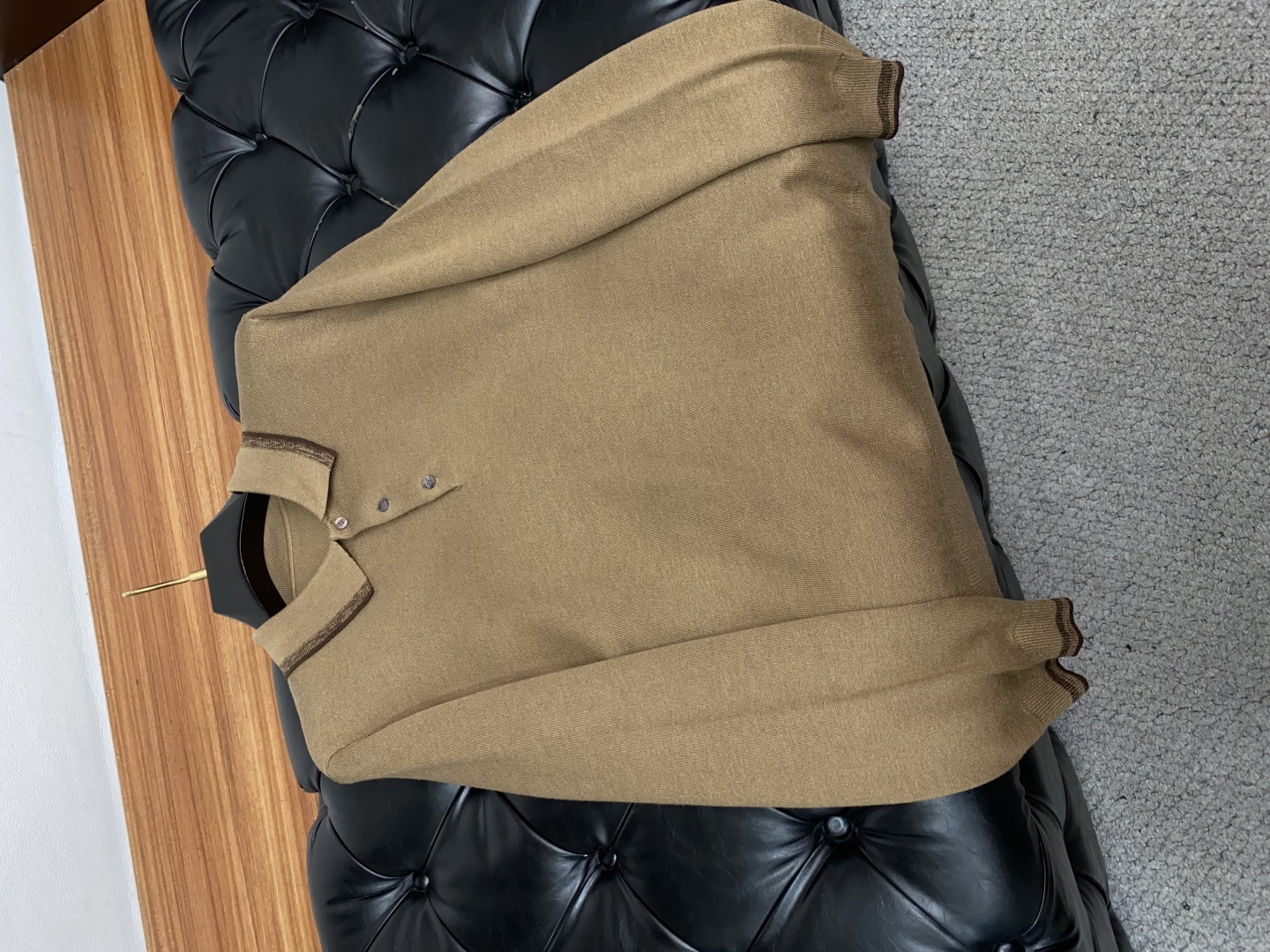 Zegna Wool Long Sleeve Polo Shirt - Comfortable, Warm & Anti-Pilling Material 6 cmp i1755433630302 3266 0 7