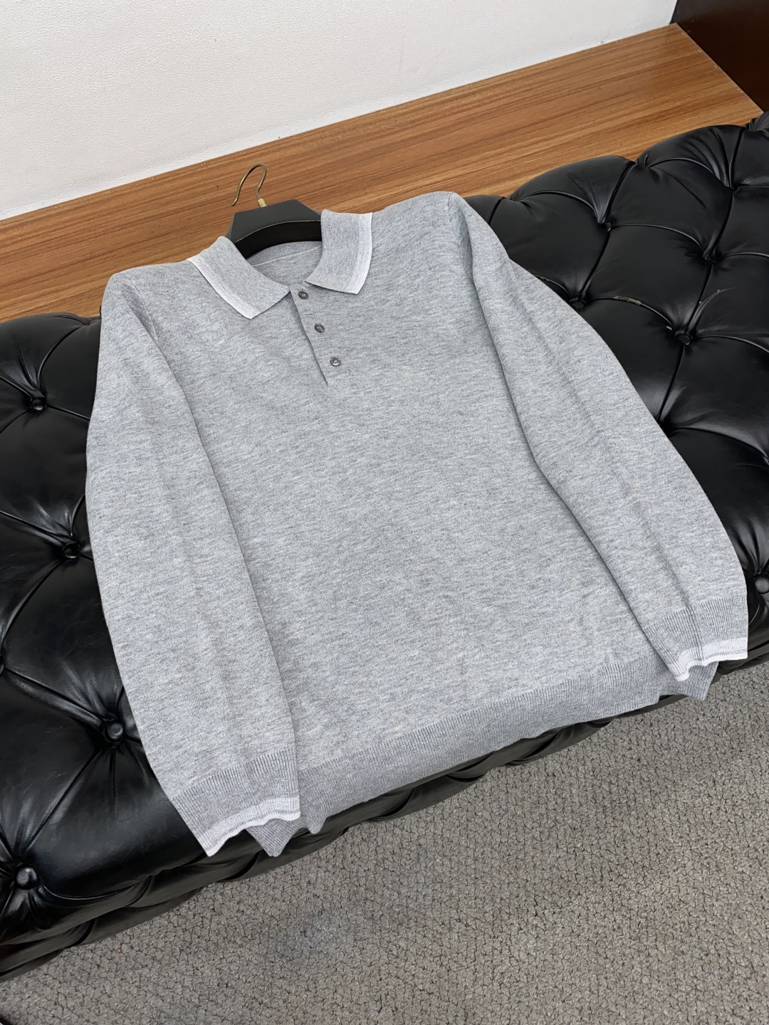 Men's Long Sleeve Wool Polo Shirt - Casual Business Comfort 9 cmp i1755442383493 1738 0 7