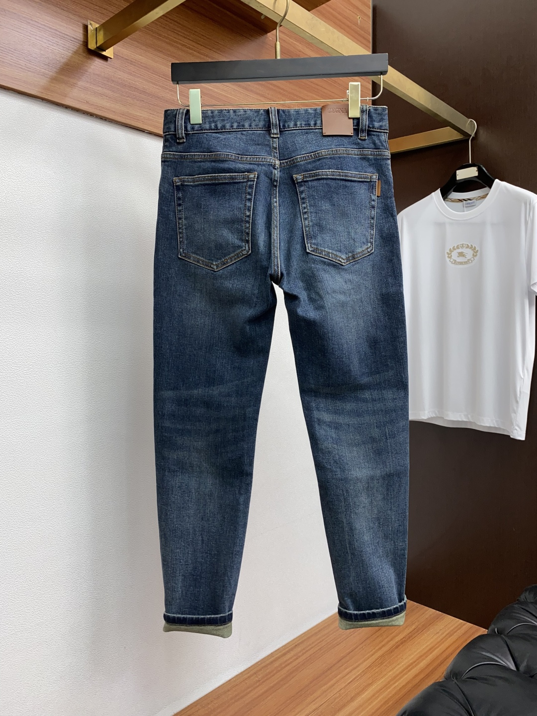  杰尼亚 25男士牛仔裤原厂原布原洗水！进口原版水洗弹力面料，复杂的手工艺叠加，任何一个洗水环节多停留几