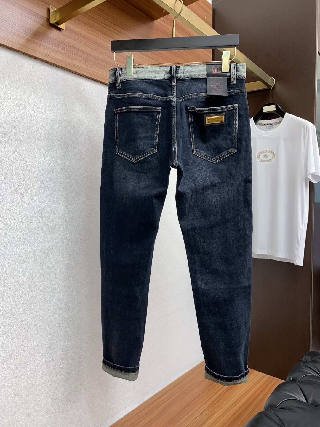  DG 25男士牛仔裤原厂原布原洗水！进口原版水洗弹力面料，复杂的手工艺叠加，任何一个洗水环节多停留几秒