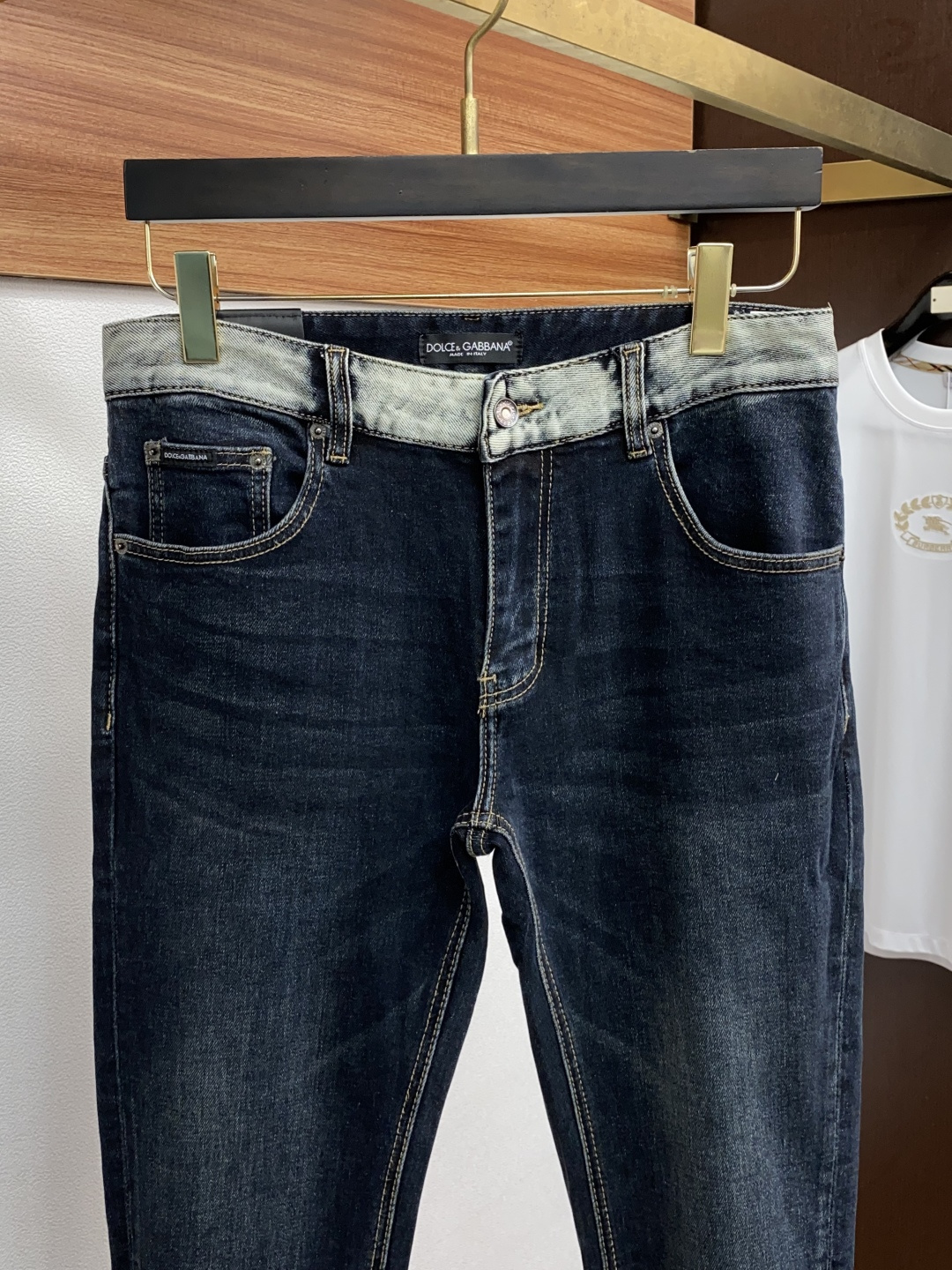  DG 25男士牛仔裤原厂原布原洗水！进口原版水洗弹力面料，复杂的手工艺叠加，任何一个洗水环节多停留几秒