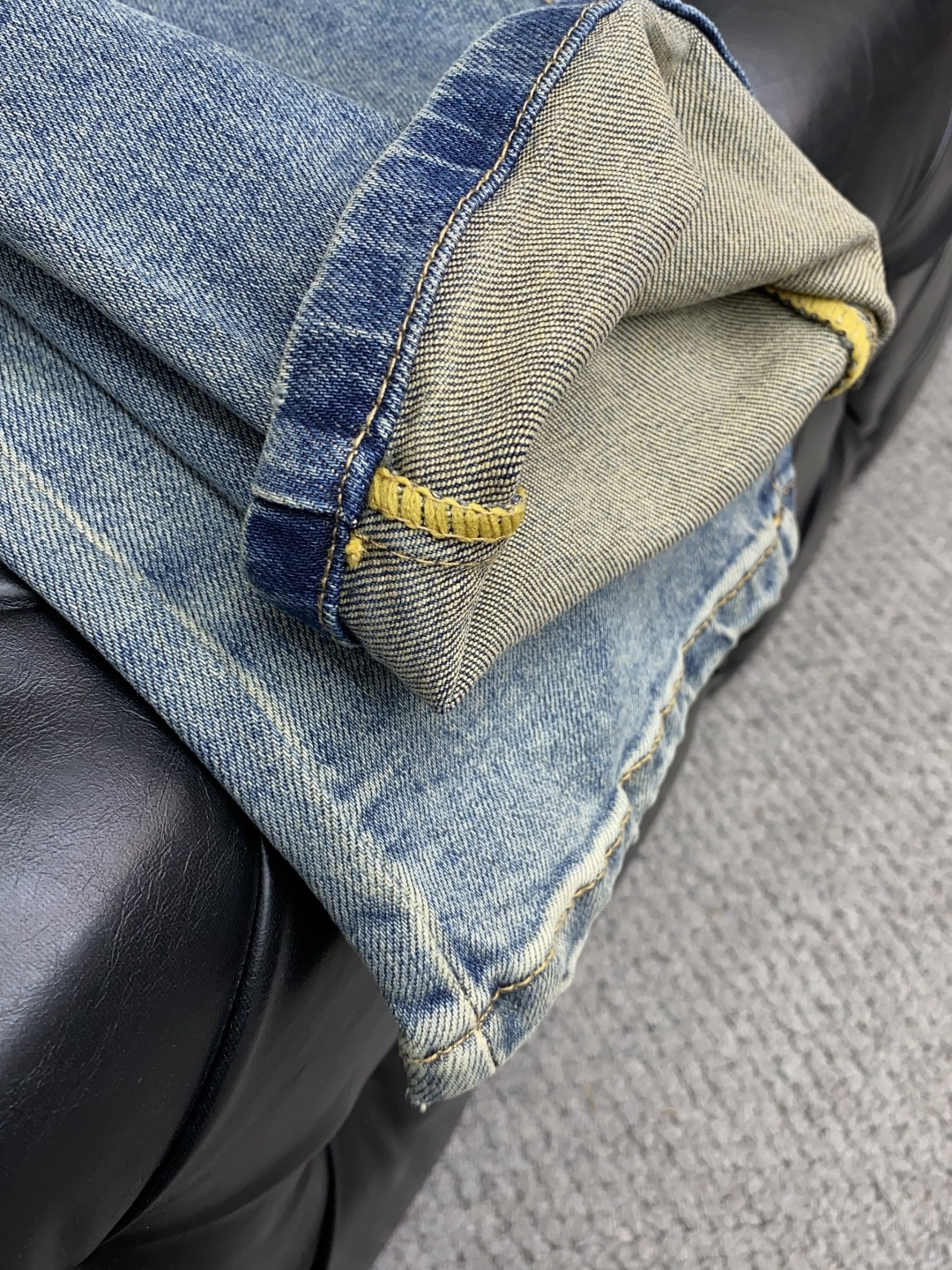 amri 25男士牛仔裤原厂原布原洗水！进口原版水洗弹力面料，复杂的手工艺叠加，任何一个洗水环节多停留几