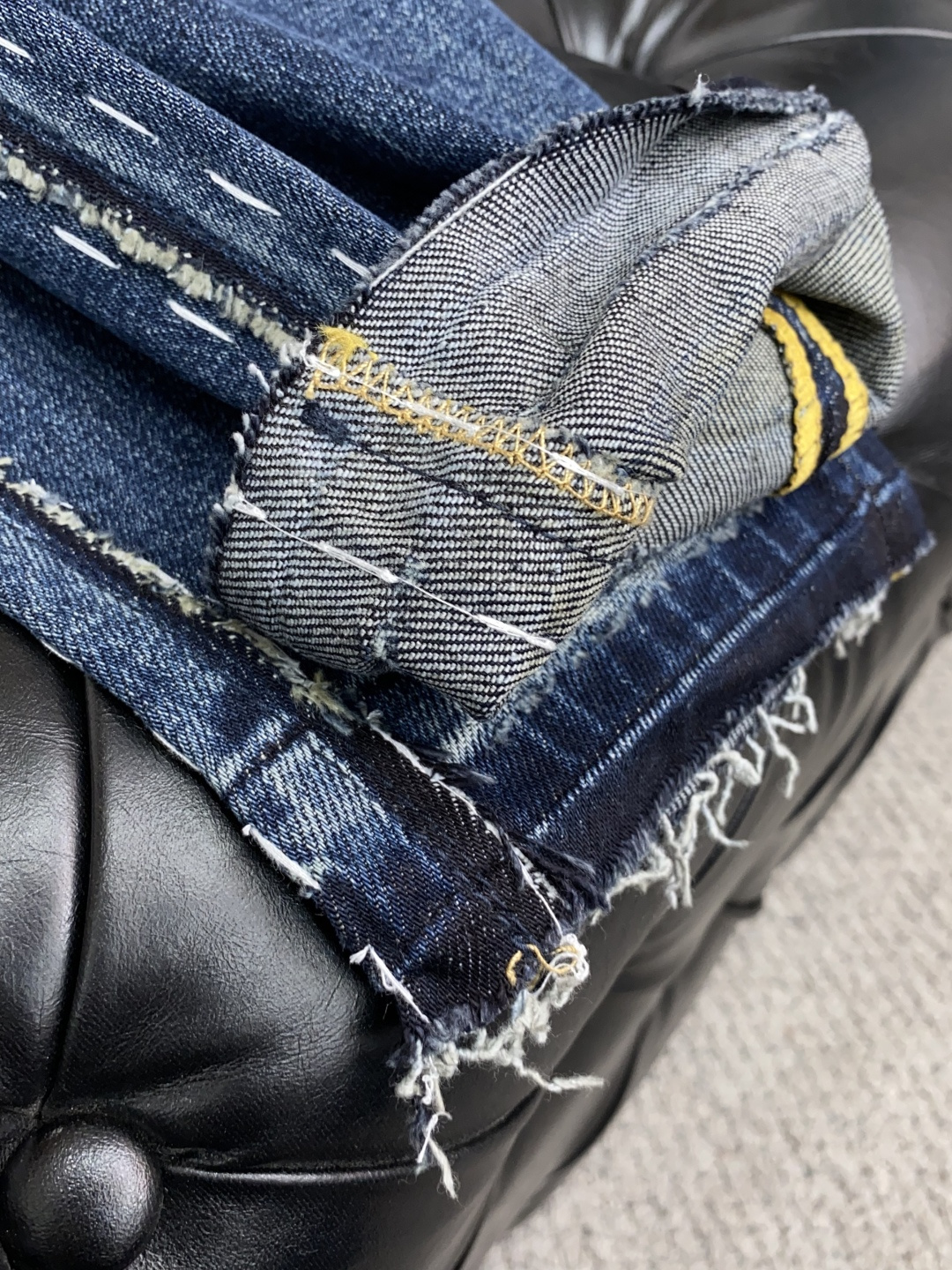  DG 25男士牛仔裤原厂原布原洗水！进口原版水洗弹力面料，复杂的手工艺叠加，任何一个洗水环节多停留几秒