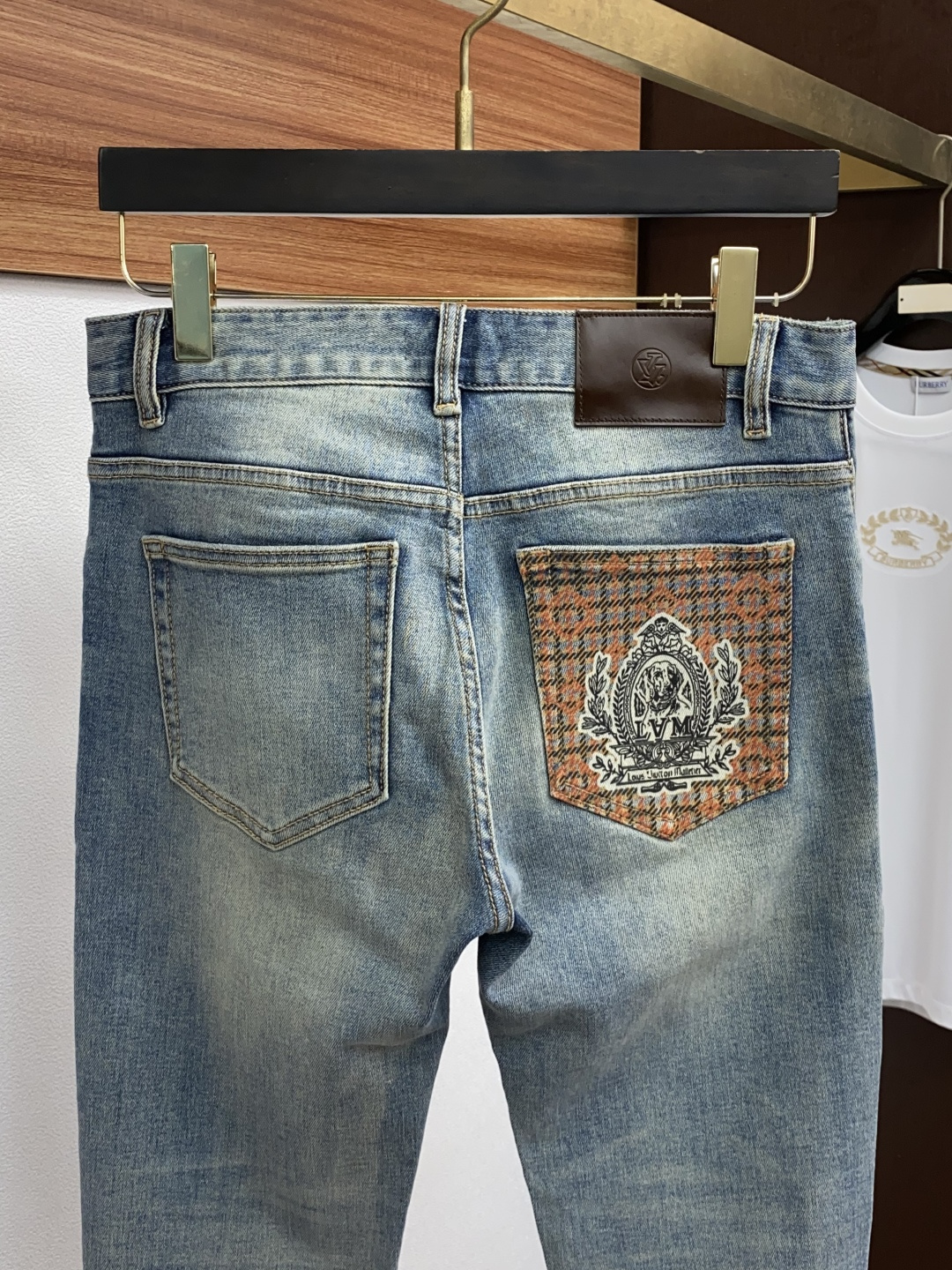  1v路易威登 25男士牛仔裤原厂原布原洗水！进口原版水洗弹力面料，复杂的手工艺叠加，任何一个洗水环节多