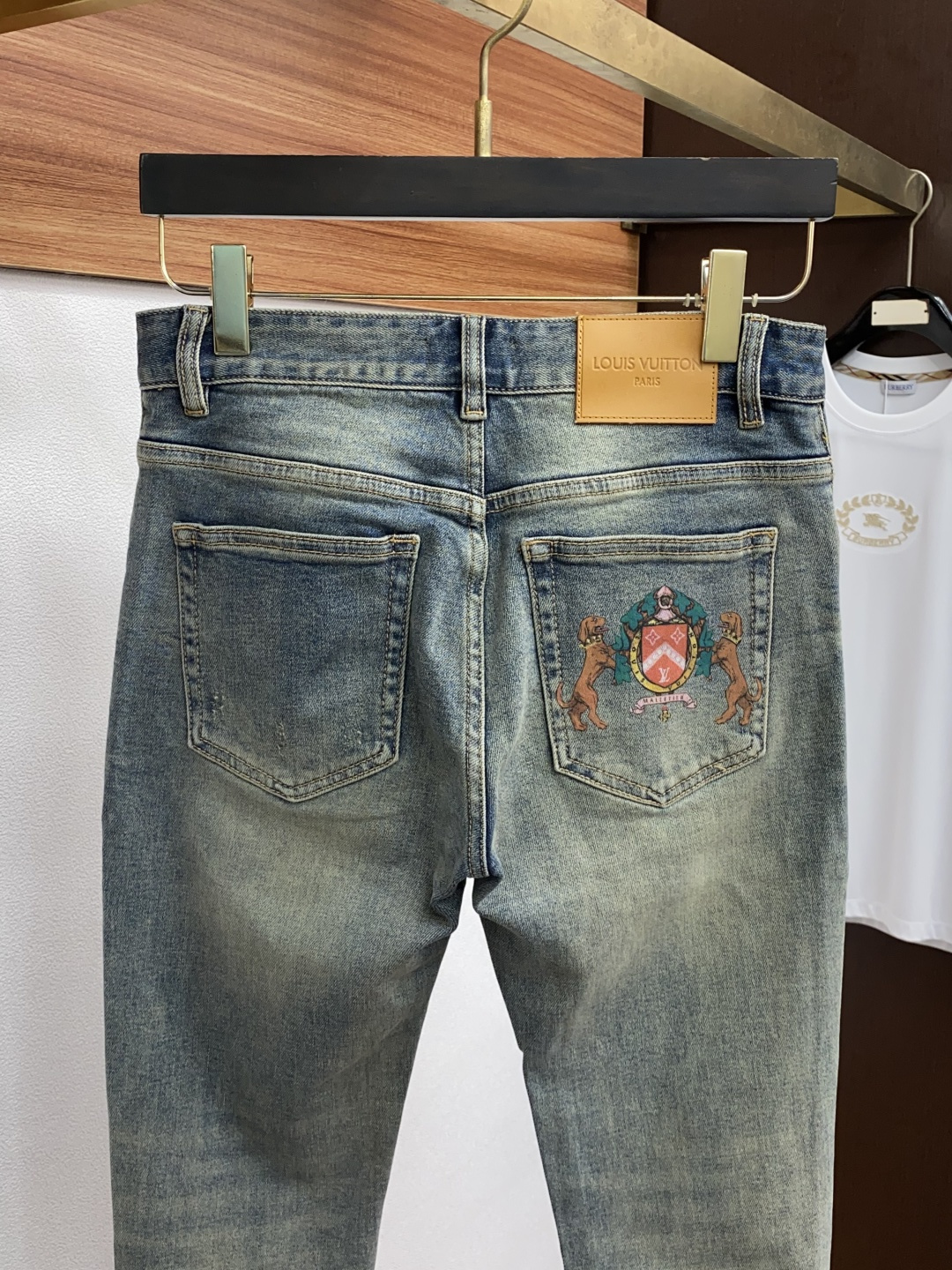  1v路易威登 25男士牛仔裤原厂原布原洗水！进口原版水洗弹力面料，复杂的手工艺叠加，任何一个洗水环节多