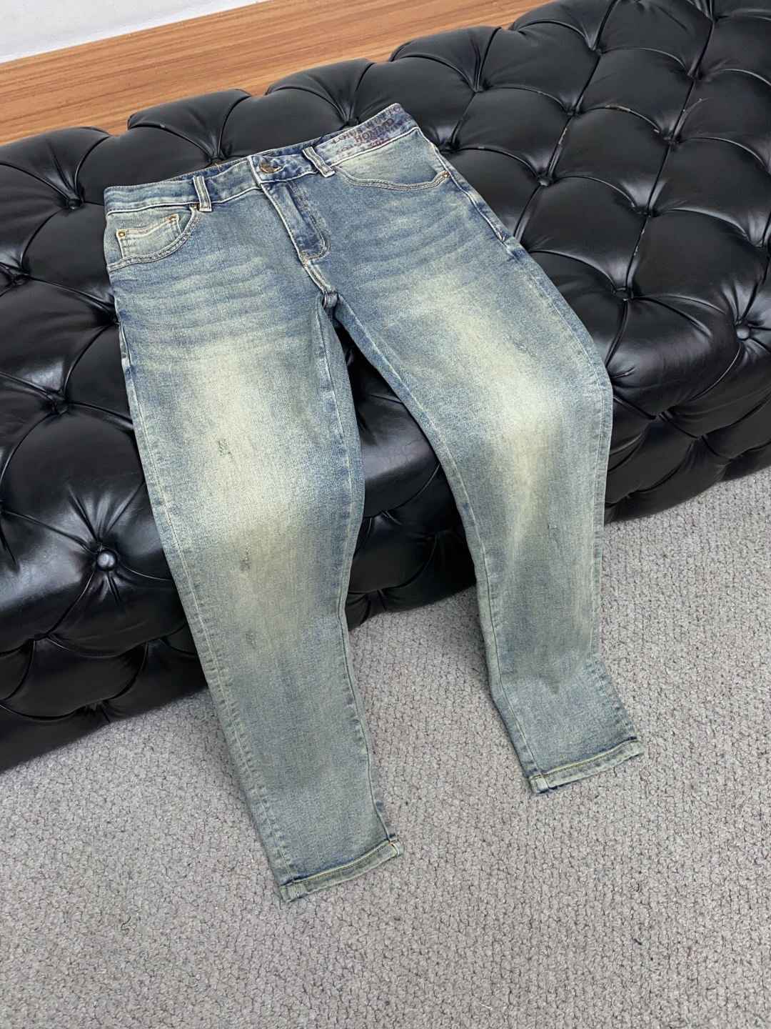  1v路易威登 25男士牛仔裤原厂原布原洗水！进口原版水洗弹力面料，复杂的手工艺叠加，任何一个洗水环节多