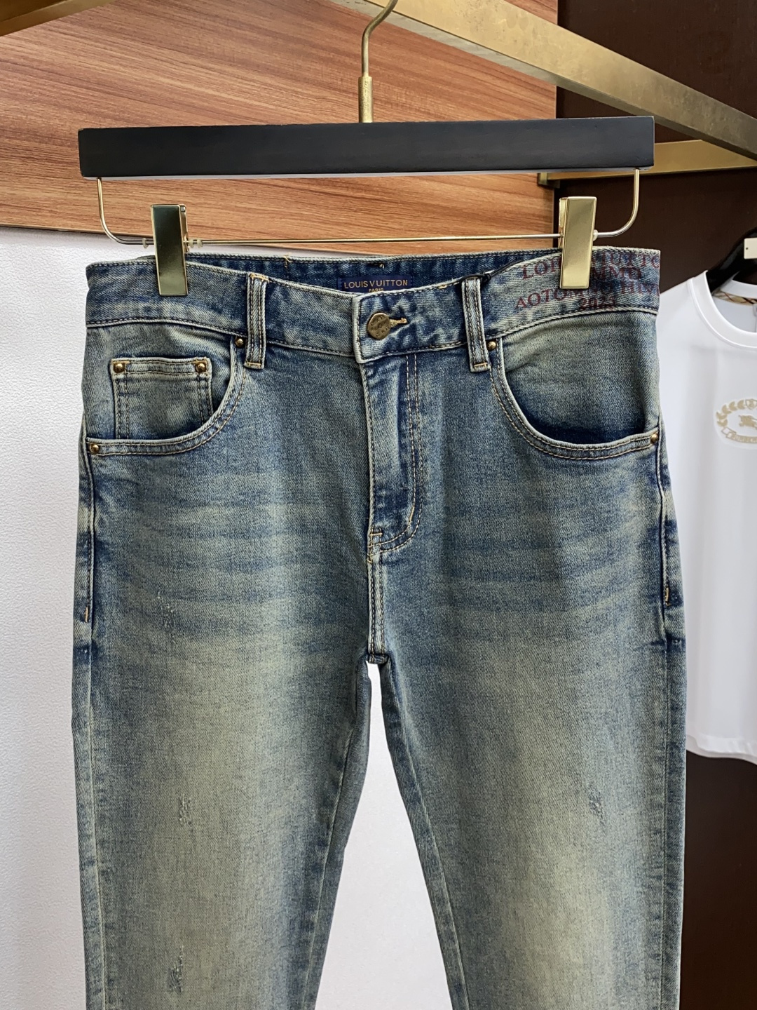  1v路易威登 25男士牛仔裤原厂原布原洗水！进口原版水洗弹力面料，复杂的手工艺叠加，任何一个洗水环节多