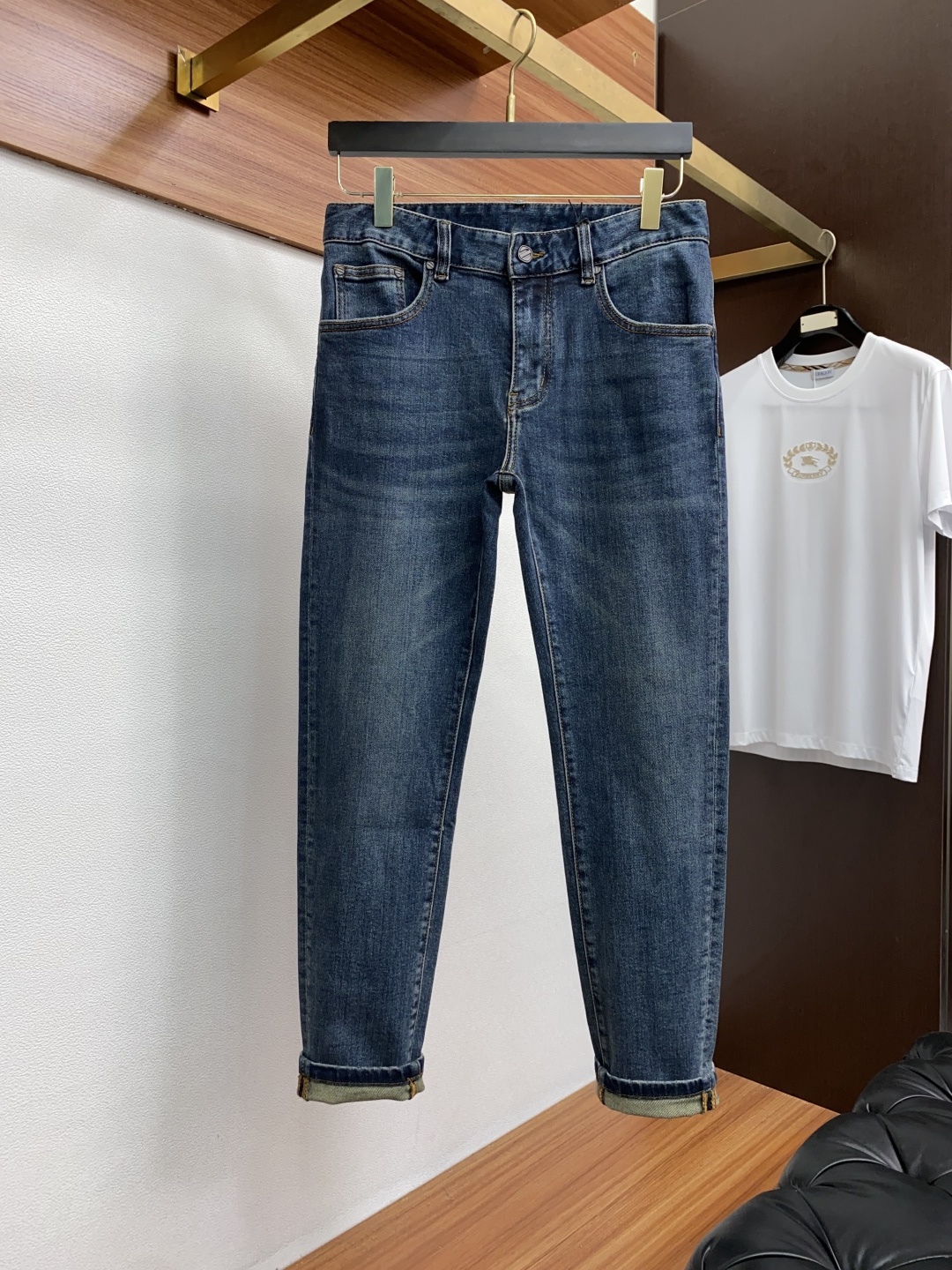  杰尼亚 25男士牛仔裤原厂原布原洗水！进口原版水洗弹力面料，复杂的手工艺叠加，任何一个洗水环节多停留几