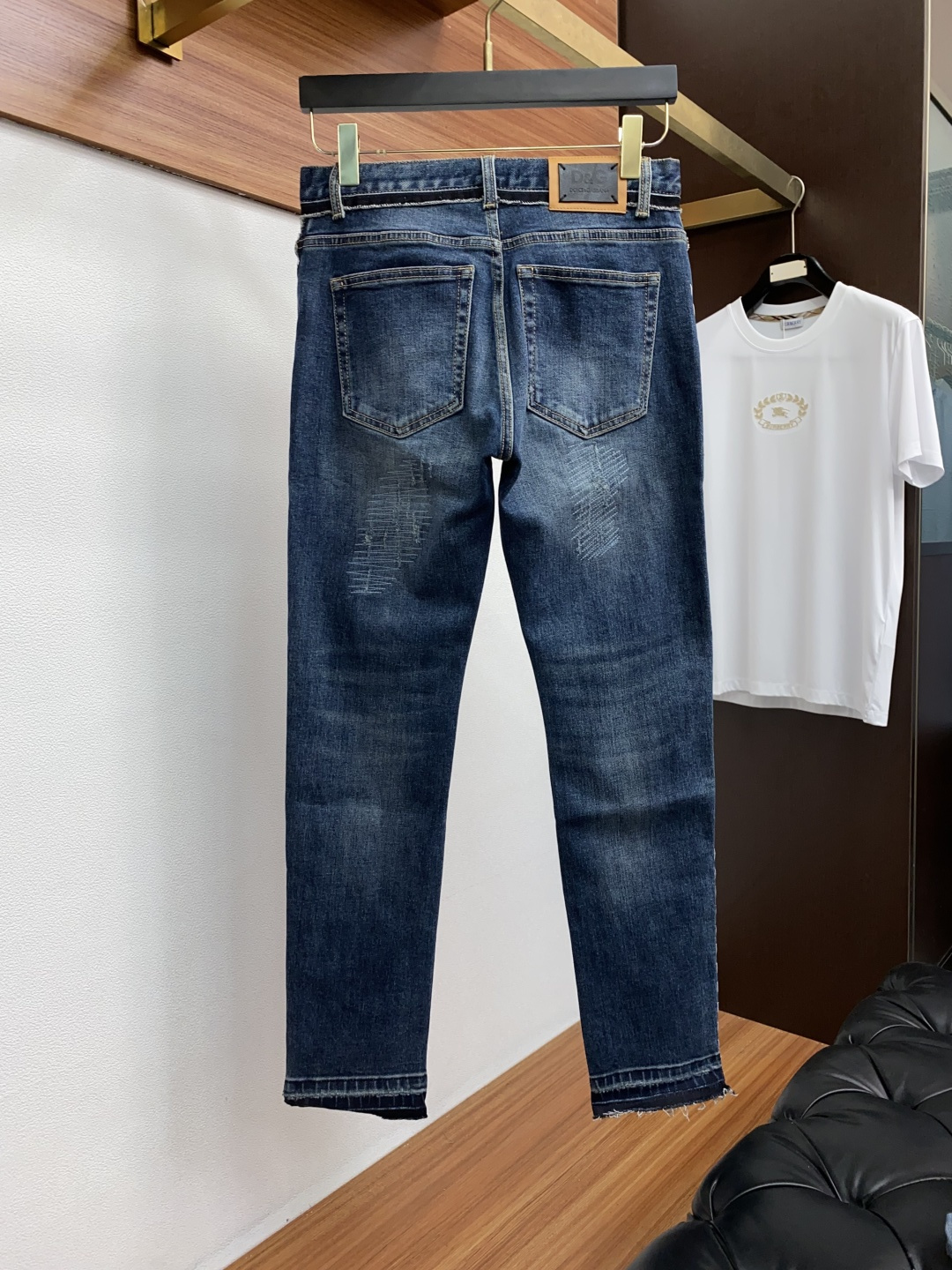  DG 25男士牛仔裤原厂原布原洗水！进口原版水洗弹力面料，复杂的手工艺叠加，任何一个洗水环节多停留几秒