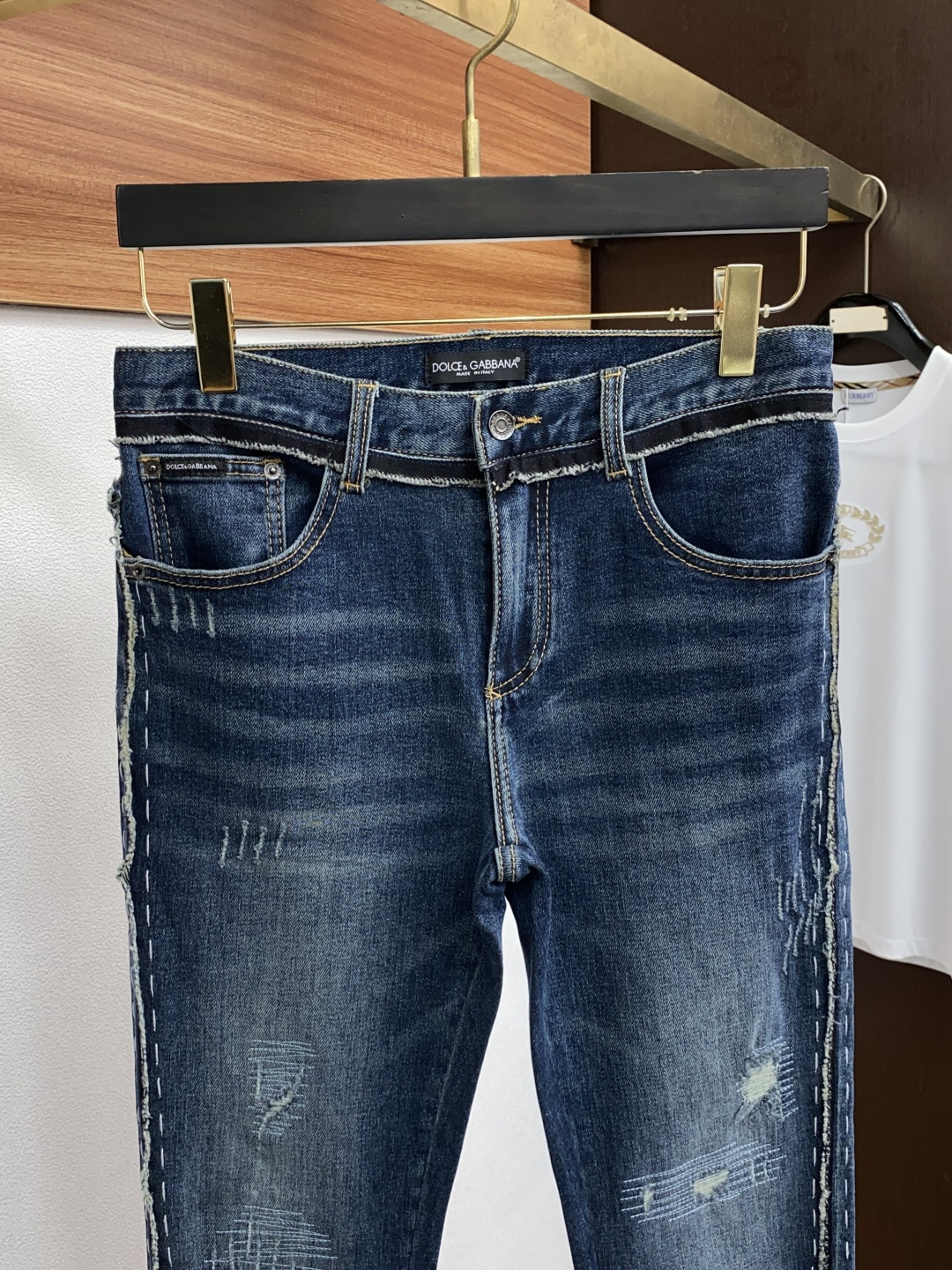  DG 25男士牛仔裤原厂原布原洗水！进口原版水洗弹力面料，复杂的手工艺叠加，任何一个洗水环节多停留几秒