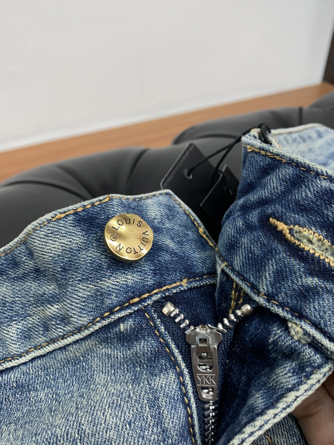  1v路易威登 25男士牛仔裤原厂原布原洗水！进口原版水洗弹力面料，复杂的手工艺叠加，任何一个洗水环节多