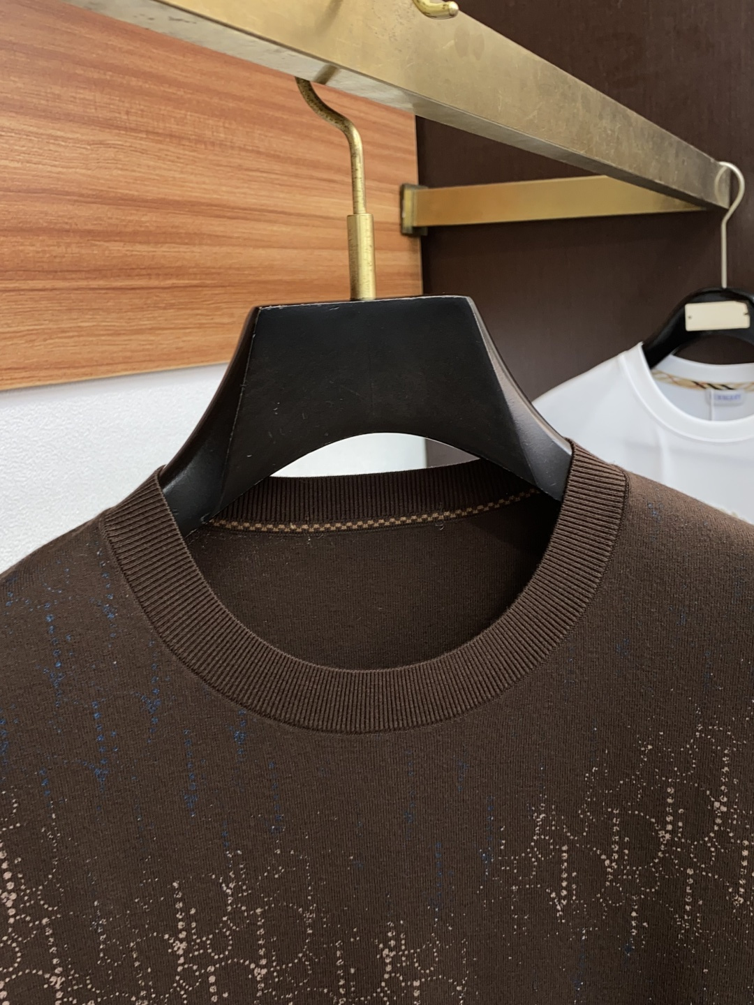  迪奥 家族男士高端简约圆领翻领加厚针织毛衣短袖 ，香港洋行渠道货，纯正血统品质，25年秋冬 新款，经典