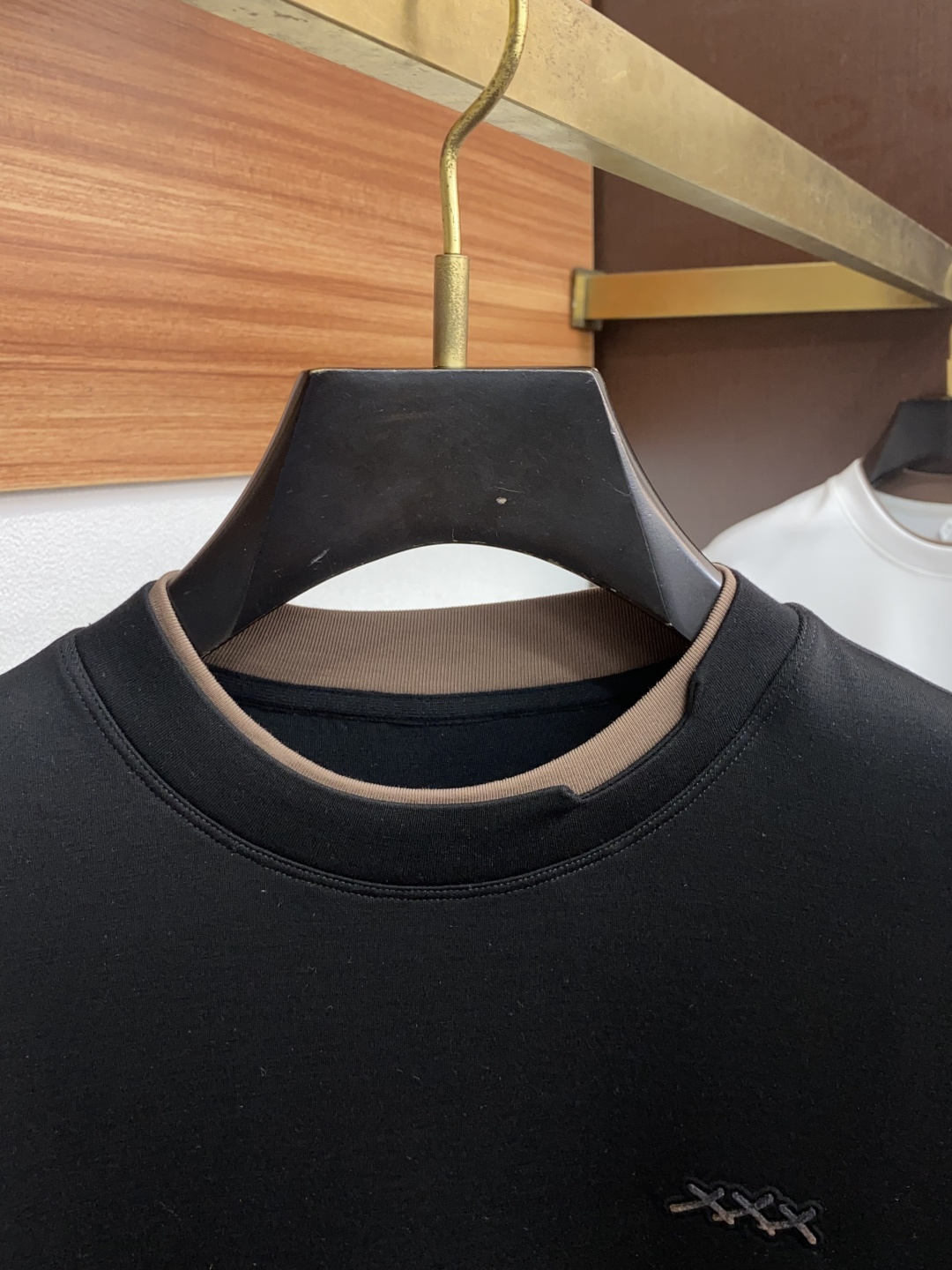  杰尼亚 2025秋冬专柜新款 时尚休闲打底衫短袖T恤，精选莫代尔空气棉 精致原版logo打造，舒适性与