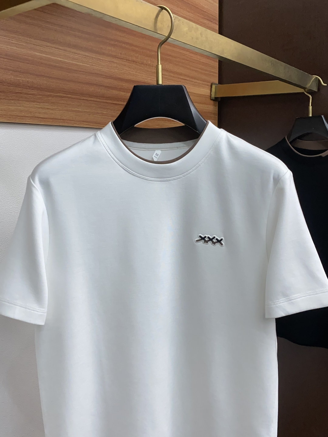  杰尼亚 2025秋冬专柜新款 时尚休闲打底衫短袖T恤，精选莫代尔空气棉 精致原版logo打造，舒适性与