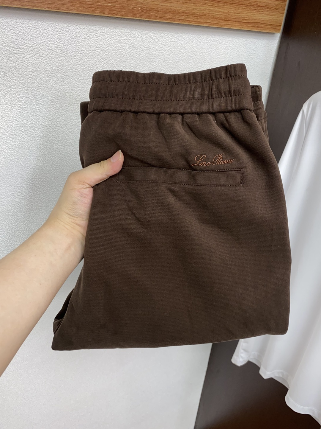 lP🆕诺悠翩雅 2025 松紧阔腿裤 （32码脚口22CM) 定制 高弹力莫赛尔砂洗面膜裤面料 版型阔腿