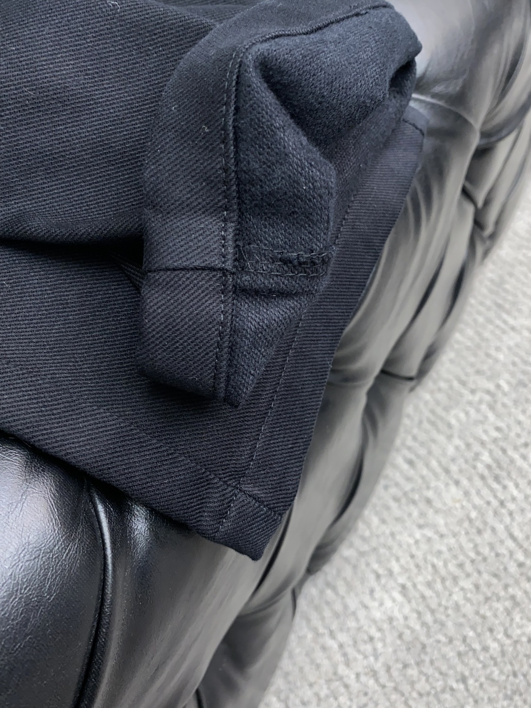  巴宝莉 2025秋冬新款男士休闲西装裤商务直筒裤型，腰头弹力（32码脚口18.5CM）定制 高弹力斜纹