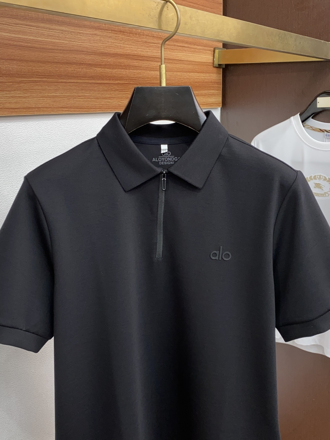  alo 男士高端简约翻领加厚莫代尔空气棉短袖Polo衫 ，香港洋行渠道货，纯正血统品质，25年秋冬 新