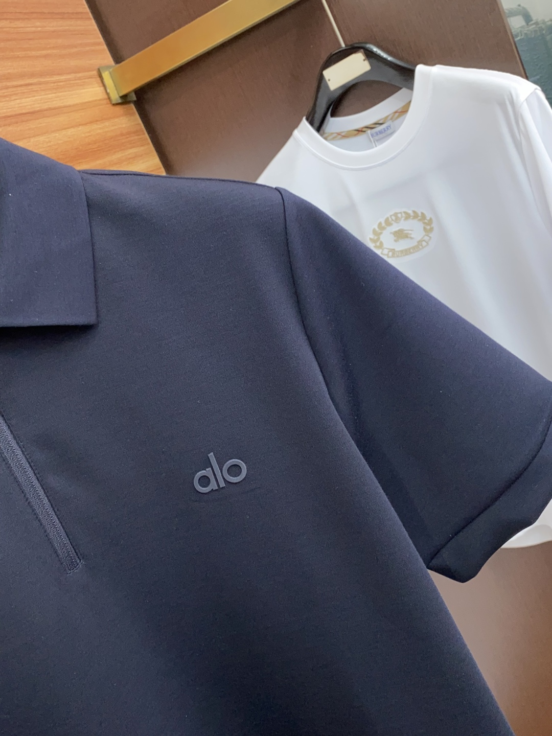  alo 男士高端简约翻领加厚莫代尔空气棉短袖Polo衫 ，香港洋行渠道货，纯正血统品质，25年秋冬 新