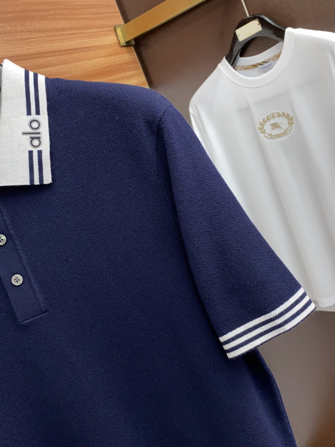  alo 男士高端简约翻领加厚针织毛衣短袖Polo衫 ，香港洋行渠道货，纯正血统品质，25年秋冬 新款，