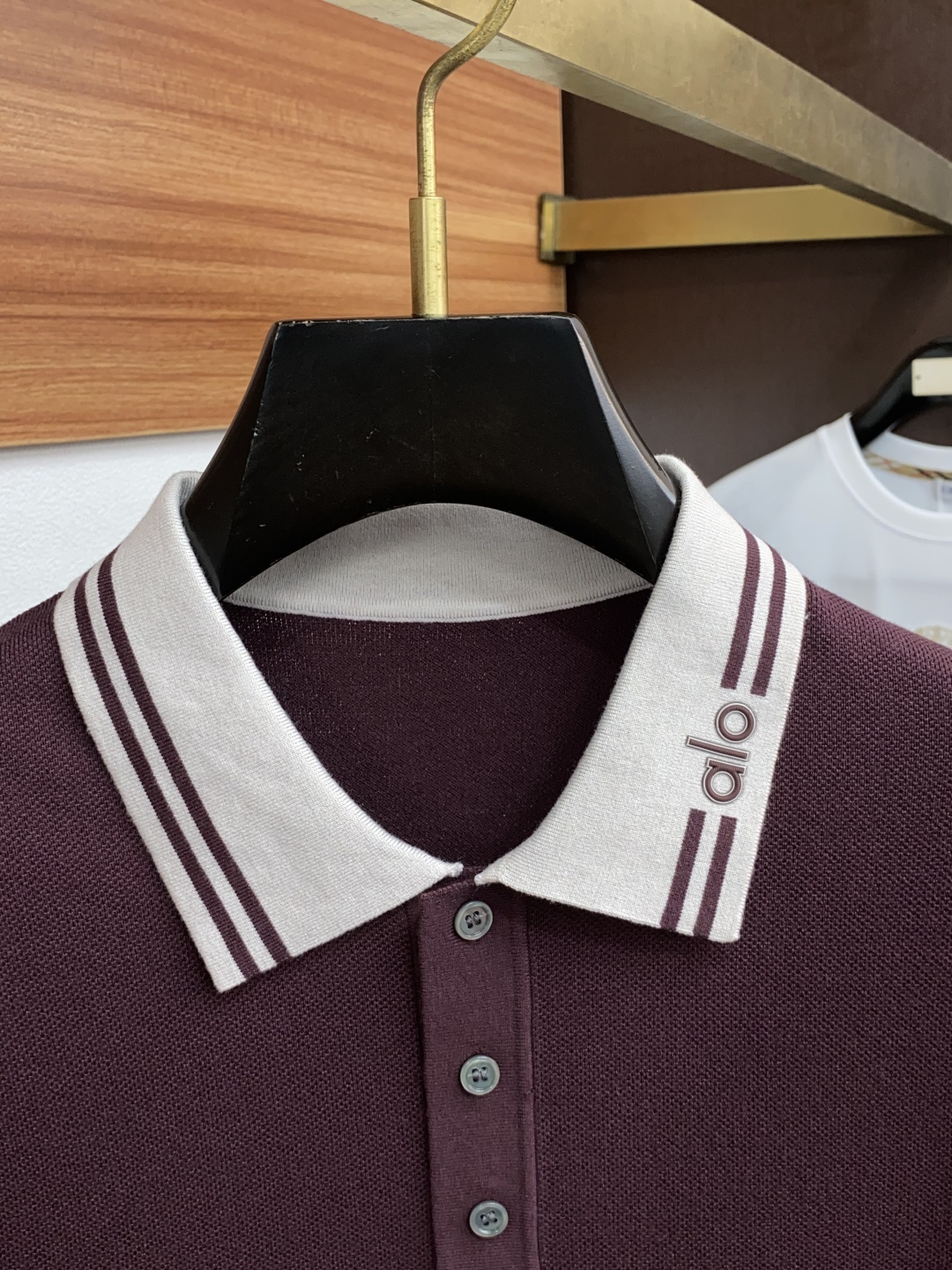  alo 男士高端简约翻领加厚针织毛衣短袖Polo衫 ，香港洋行渠道货，纯正血统品质，25年秋冬 新款，